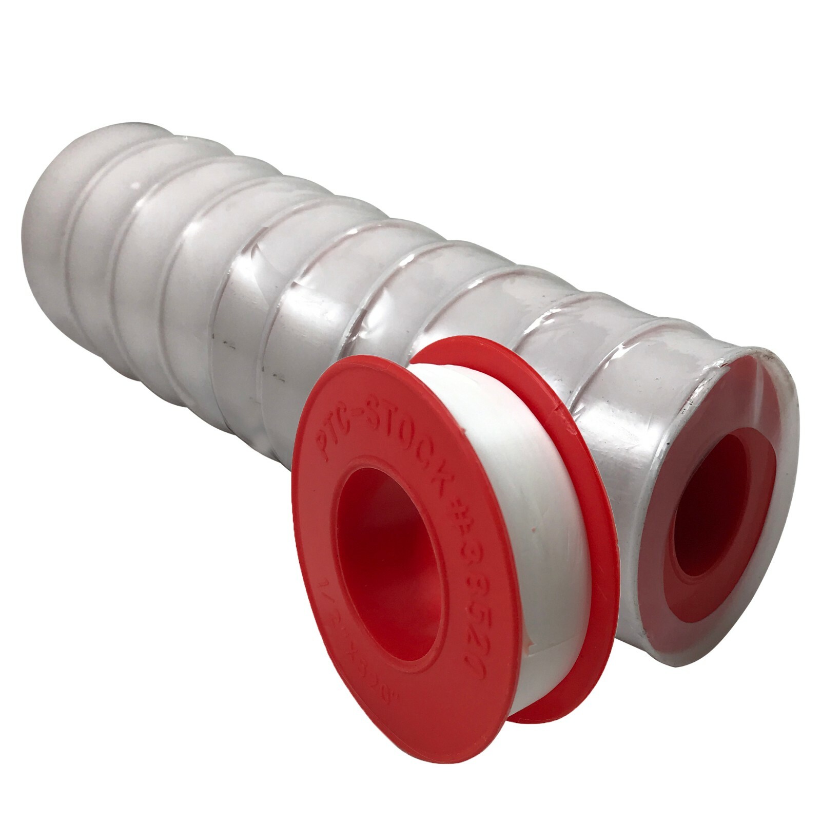 Pipe & Thread Sealant PTFE Teflon Tape 1/2″ x 520″ (44 FT) – 10 Rolls Per Sleeve
