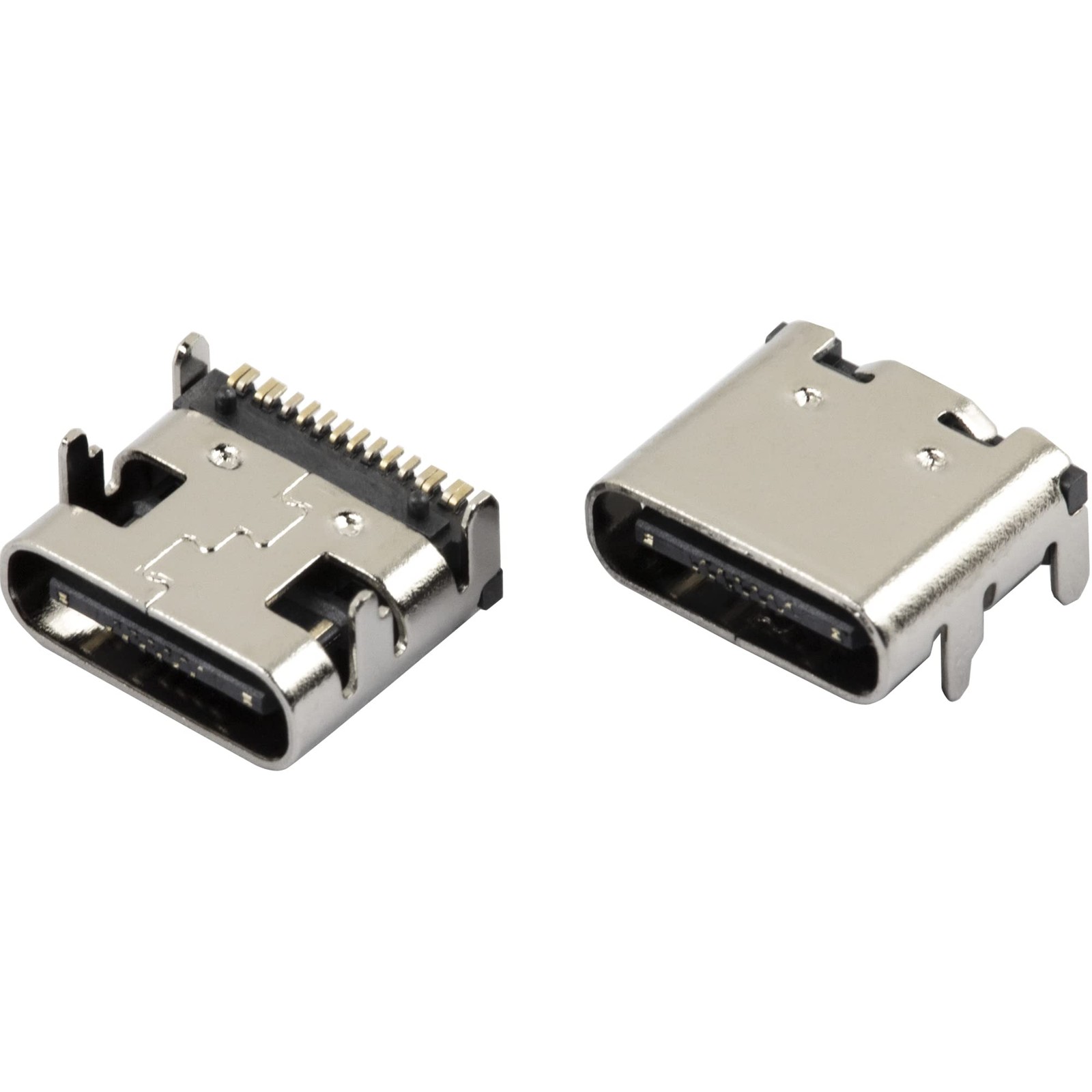 USB Type C 3.1 Female Socket 16Pins Solder Connector Jack Port Replacement 10pcs