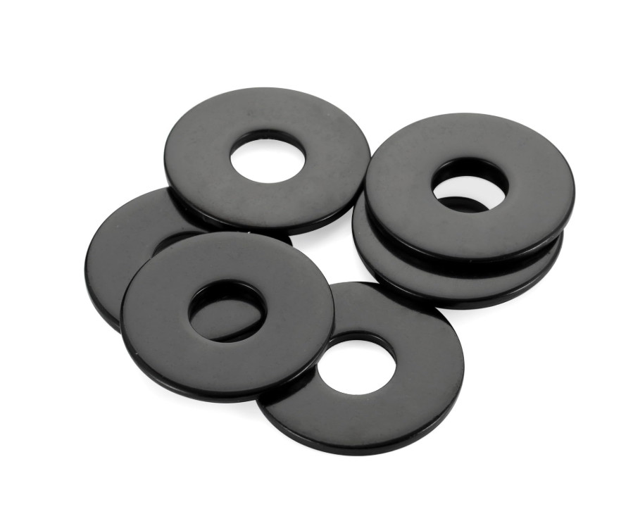 Black Carbon steel 8.8 grade Flat Washers M2 M2.5 M3 M4 M5 M6 M8 M10 M12 M14-M30