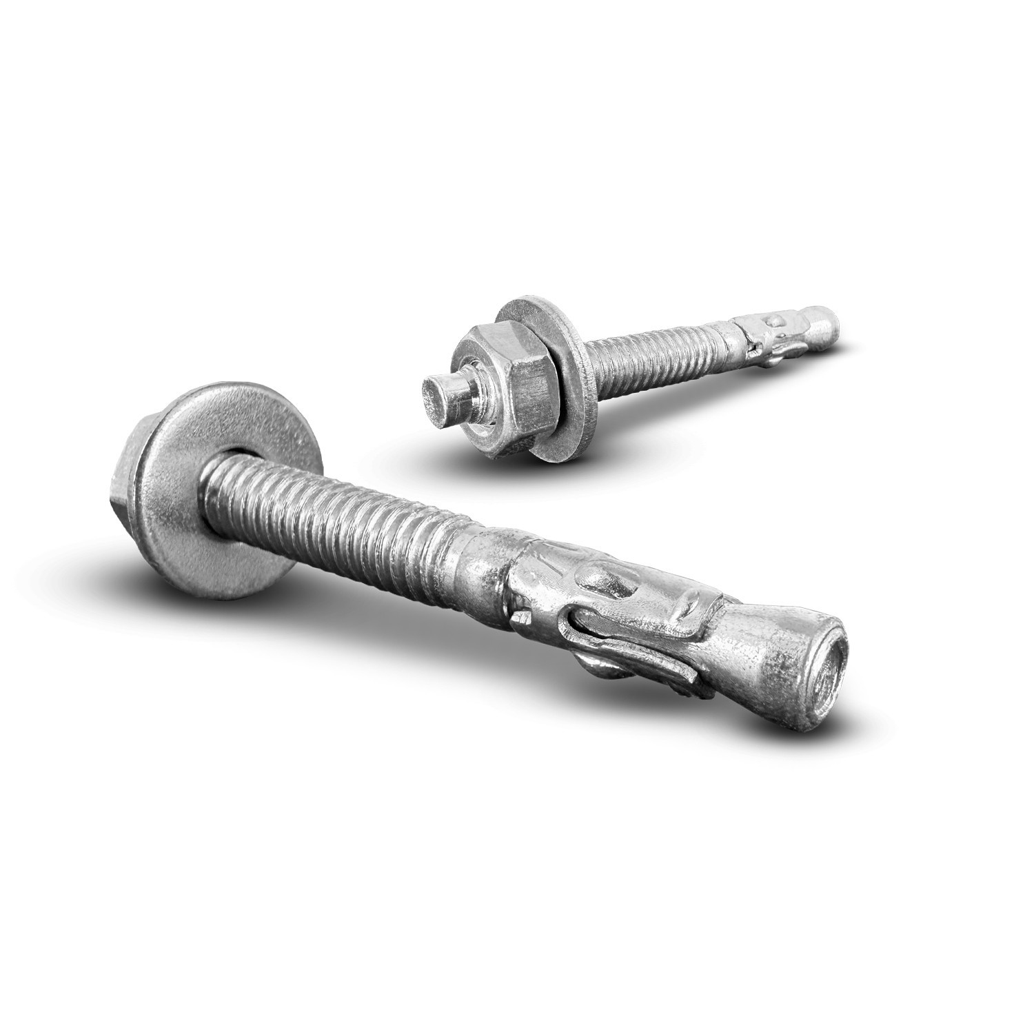50-Pack 1/4″ x 2-1/4″-inch Zinc Wedge Expansion Concrete Anchor Bolts
