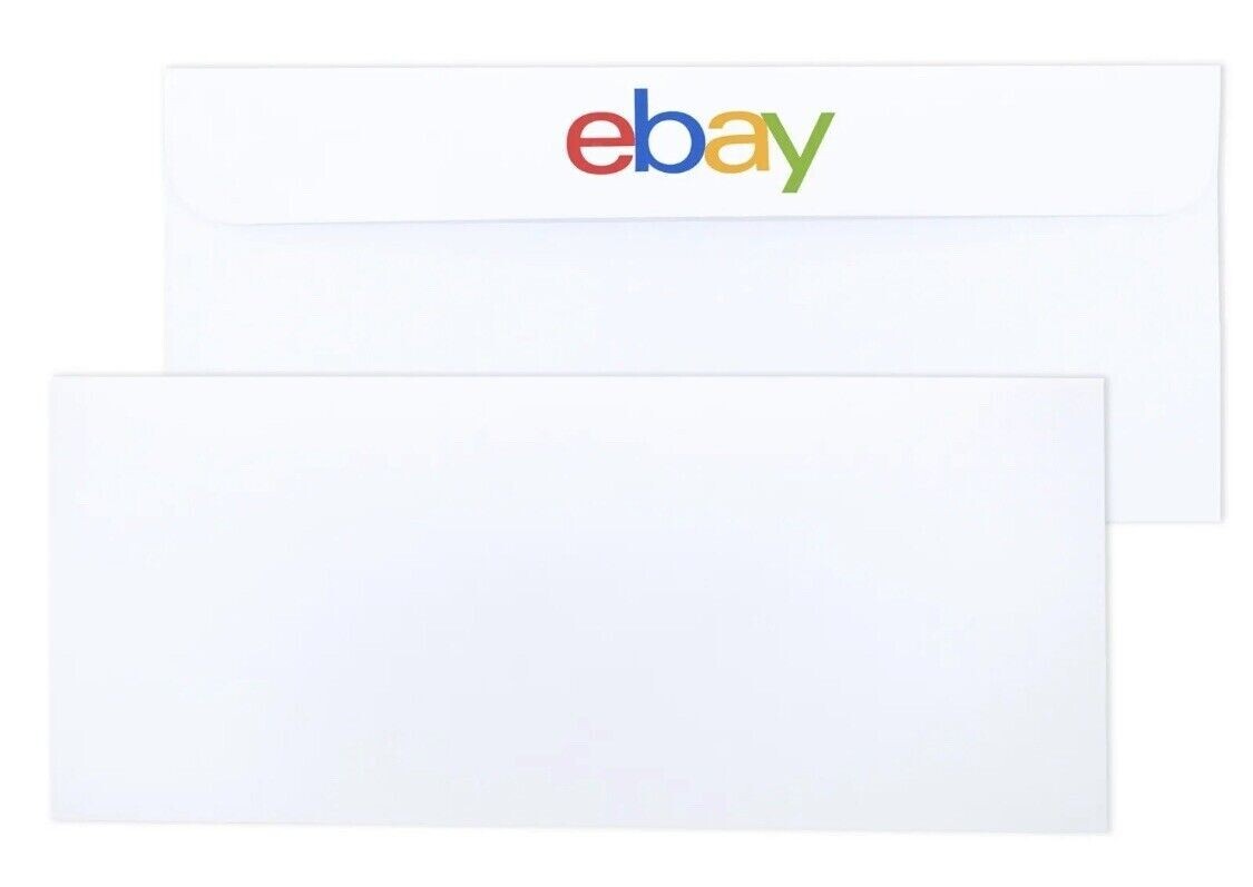 Ebay 100 Count 4.5″ x 9.5″ #10 Business Envelopes(Peel and Seal)w/ Security Tint