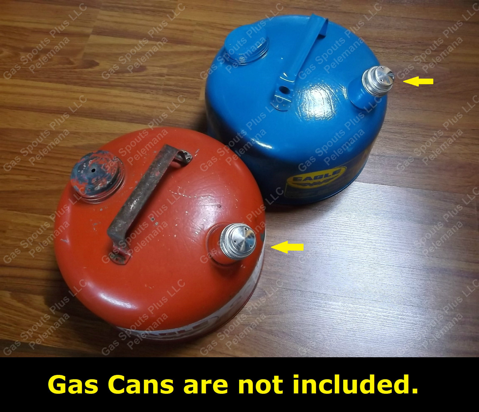 2pk 1-1/2″ Vented Metal Gas Can Cap w/ Cardboard Liner Eagle Briggs Stratton Lid