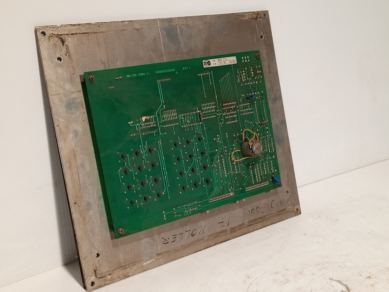 INDRAMAT 109-473-3201a-1 vintage key control panel KAT-3.3 for Perf-01 system