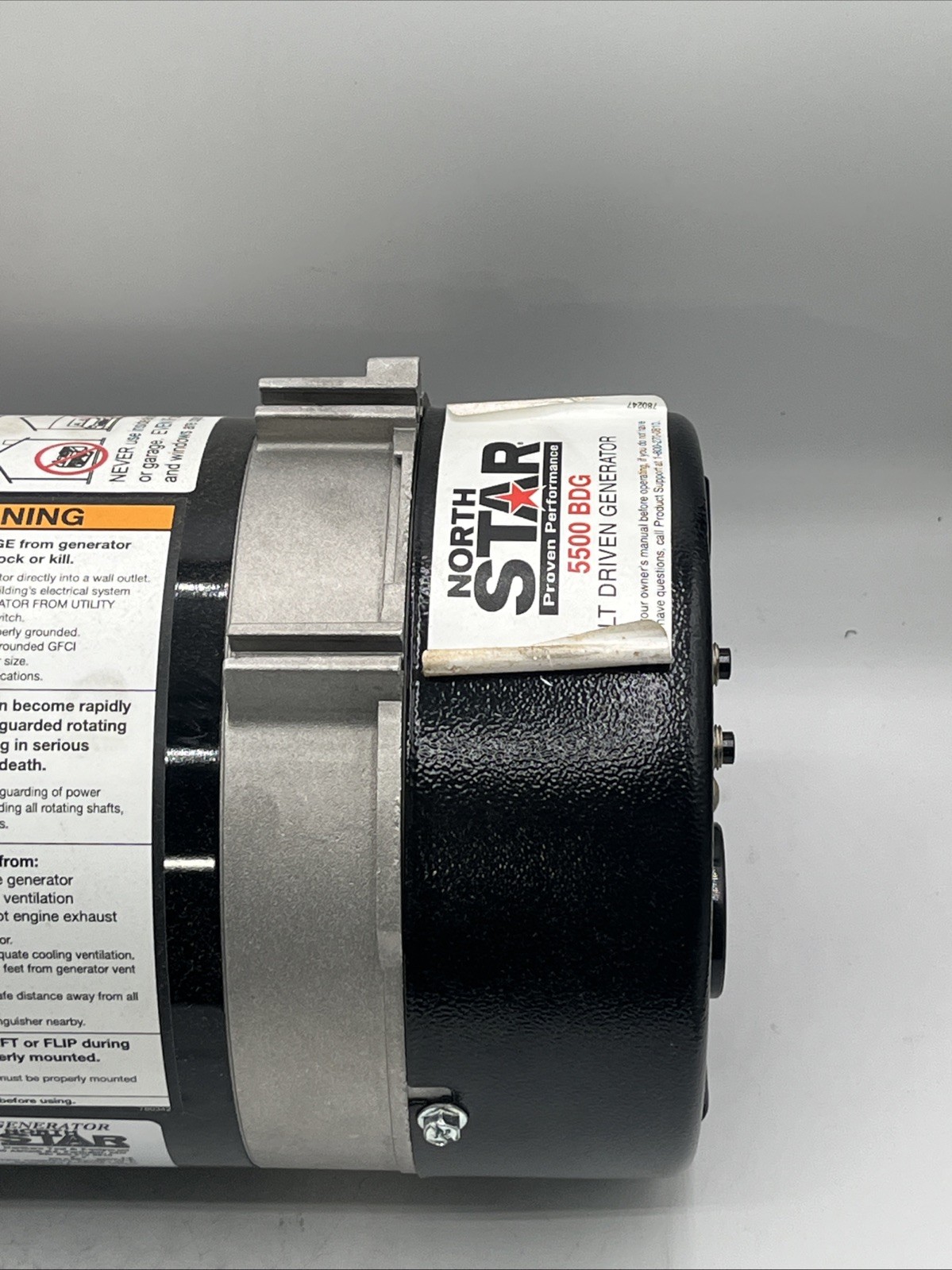 NorthStar Belt Driven Generator Head, 5,500 Surge Watts, 5,000 Rated Watts, 11