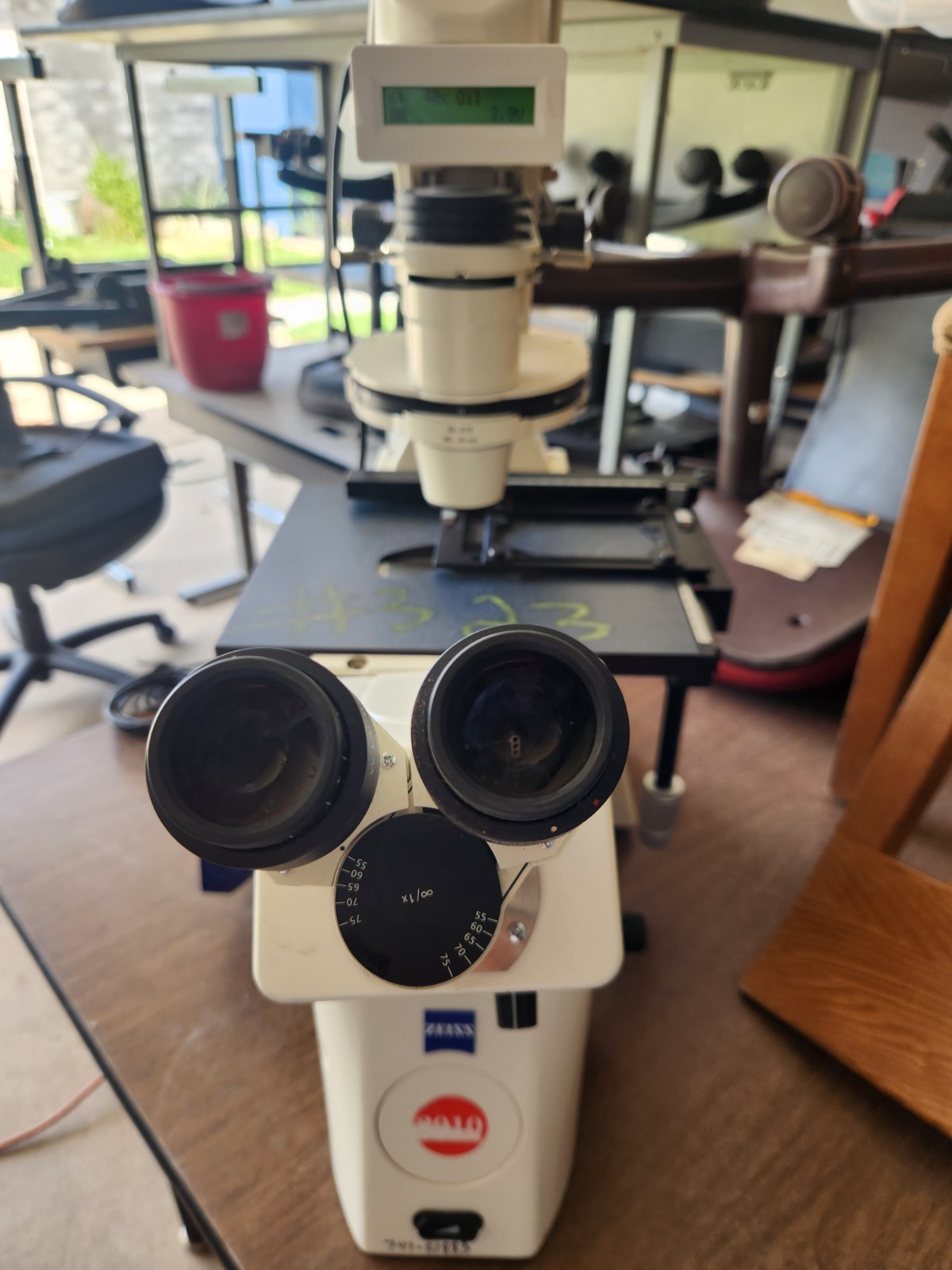 Zeiss Axiovert 200 Inverted Microscope with AXIOcam mrc5
