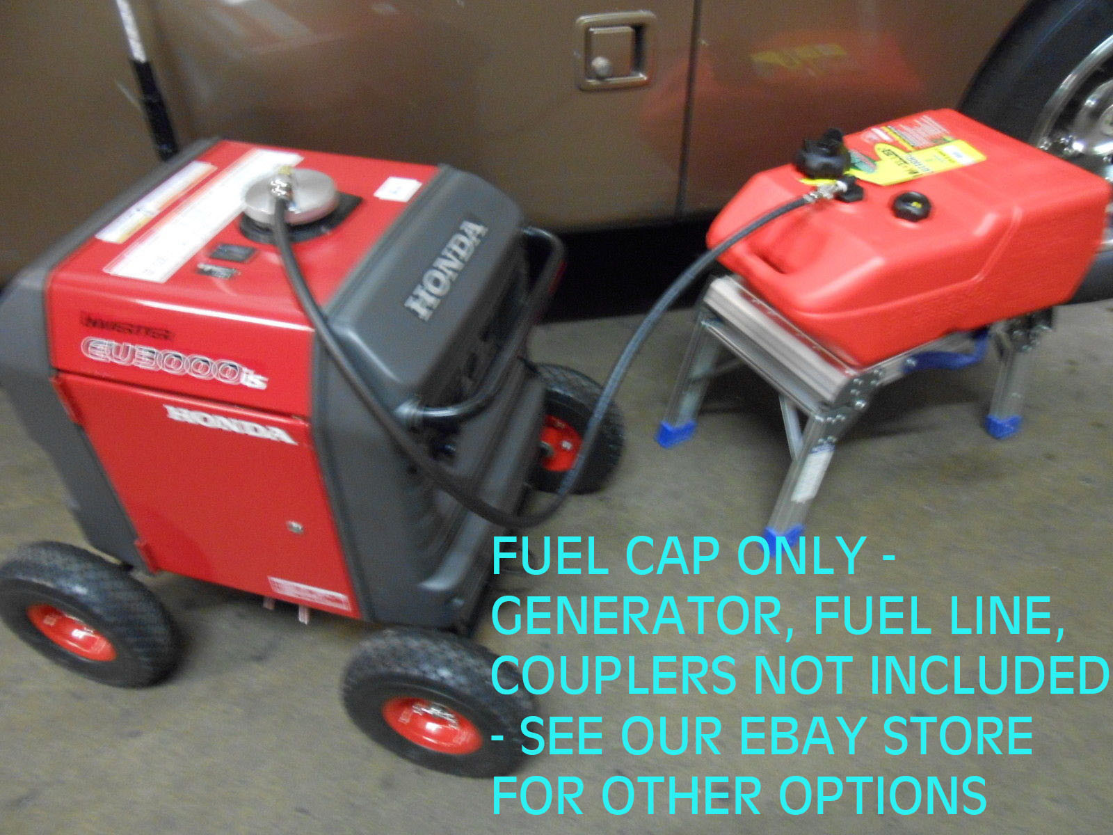 HONDA EU3000IS GENERATOR EXTENDED RUN FUEL CAP (1) **Made in USA**