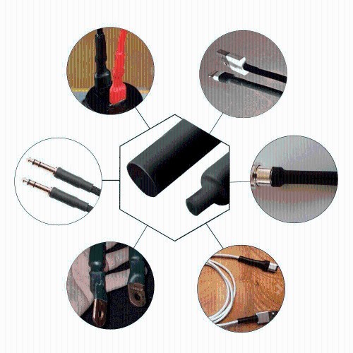 10 ft Dual Wall Adhesive Glue Lined Φ1/4″ (6.4mm) Heat Shrink Tubing 3:1 Ratio