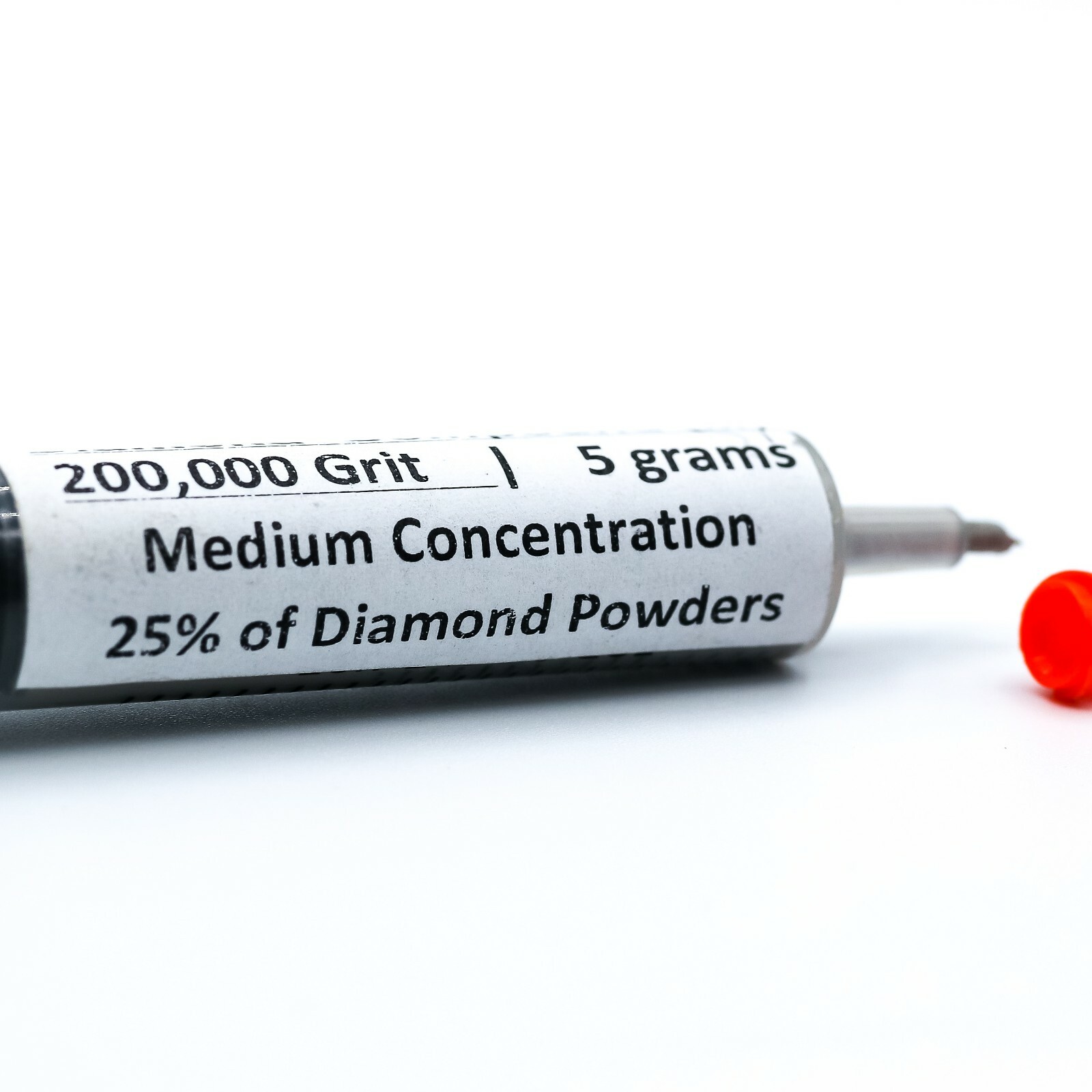 Diamond Polishing Paste 200,000 Grit 0-0.1 Micron (M) 25% Concentration 5 grams