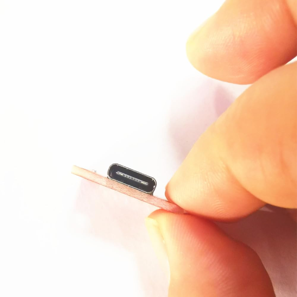 10 PCS USB Type-C Breakout Board Female Connector 16-Pin PCB Serial Adapter