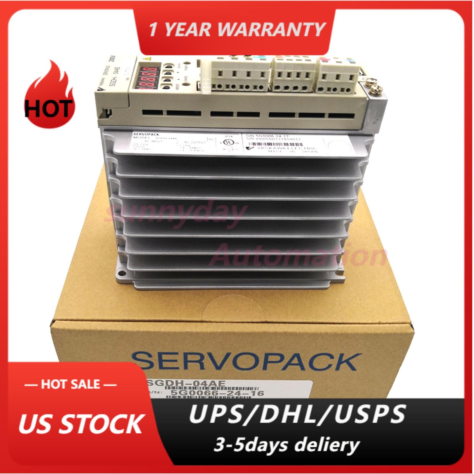 US FREE TAX YASKAWA SGDH-04AE Servo Drive