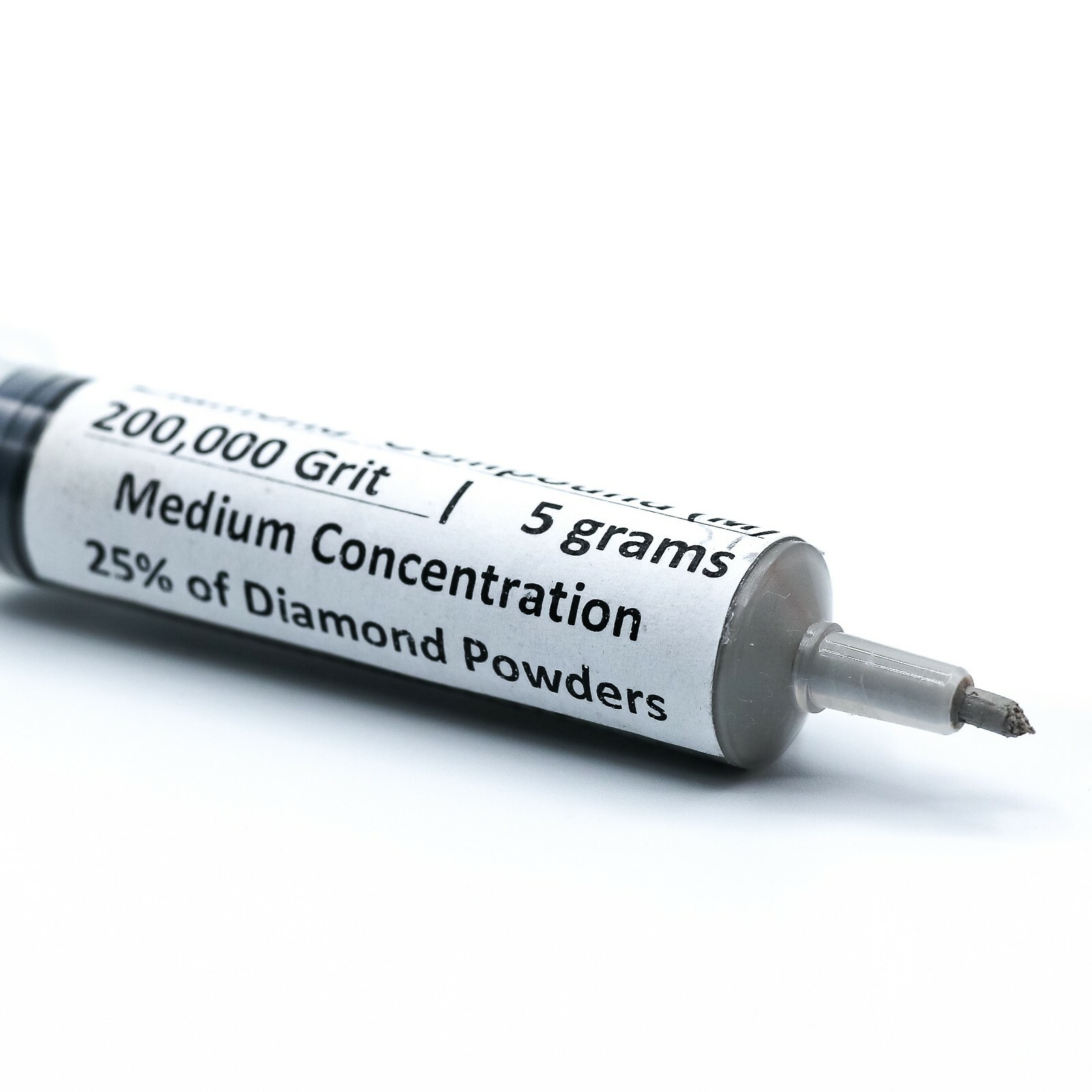 Diamond Polishing Paste 200,000 Grit 0-0.1 Micron (M) 25% Concentration 5 grams