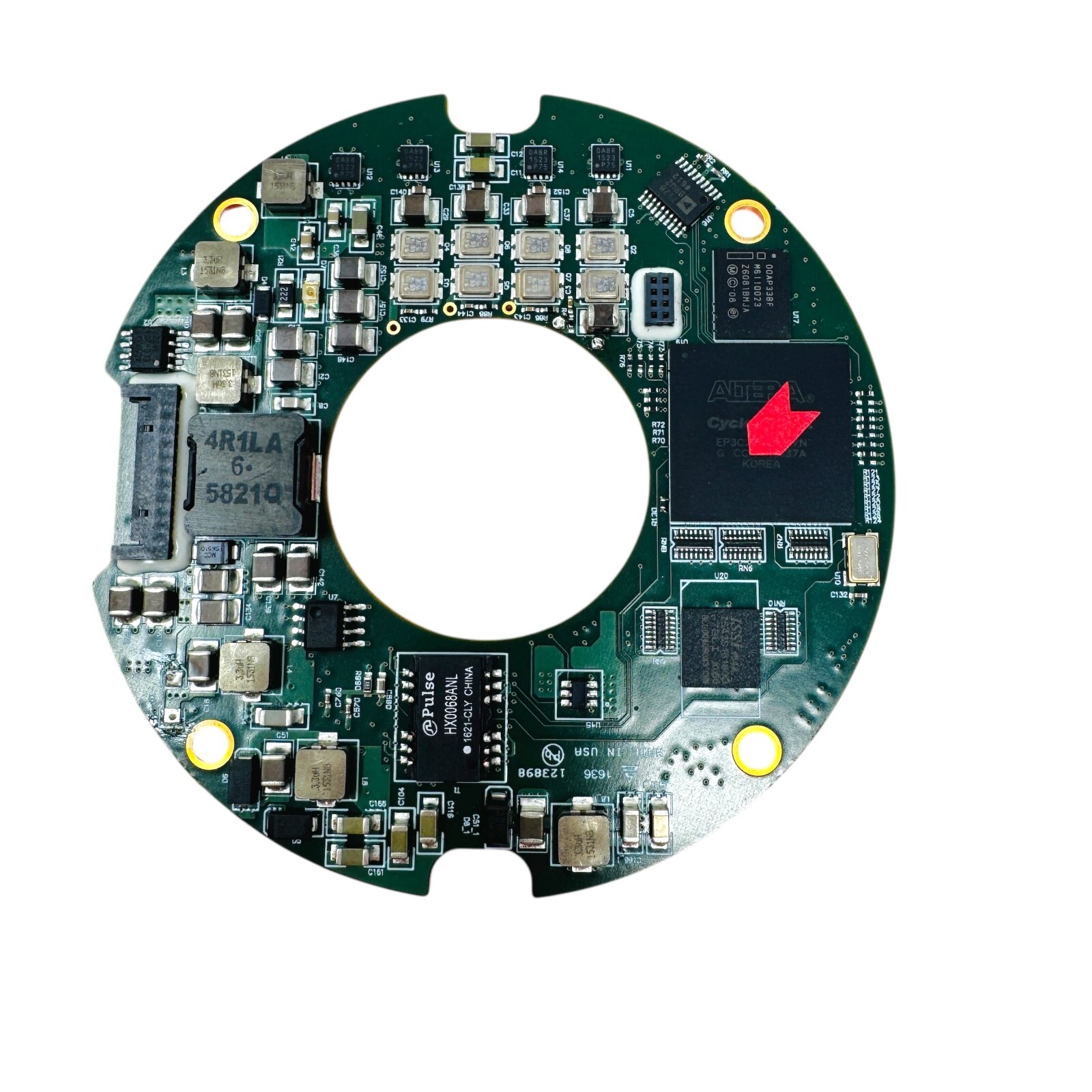 Velodyne VLP-32 Round Shaped Bottom PCB Circuit Board VLP-16 for LiDAR Sensor