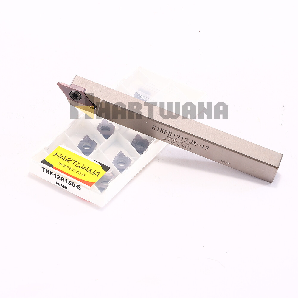 12mm Cut-off Tool Holder Lathe Grooving Tool parting blade TKF12R150 Width1.5mm