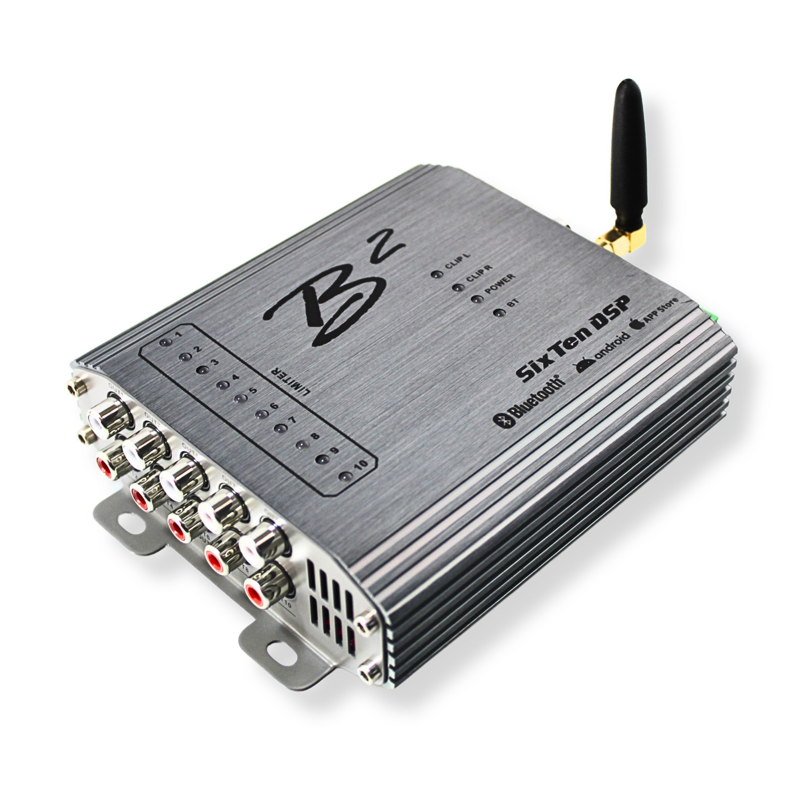 B2 Audio 4v 10 Channel DSP with Bluetooth IOS/Android App 96 KHz – 32 Bit