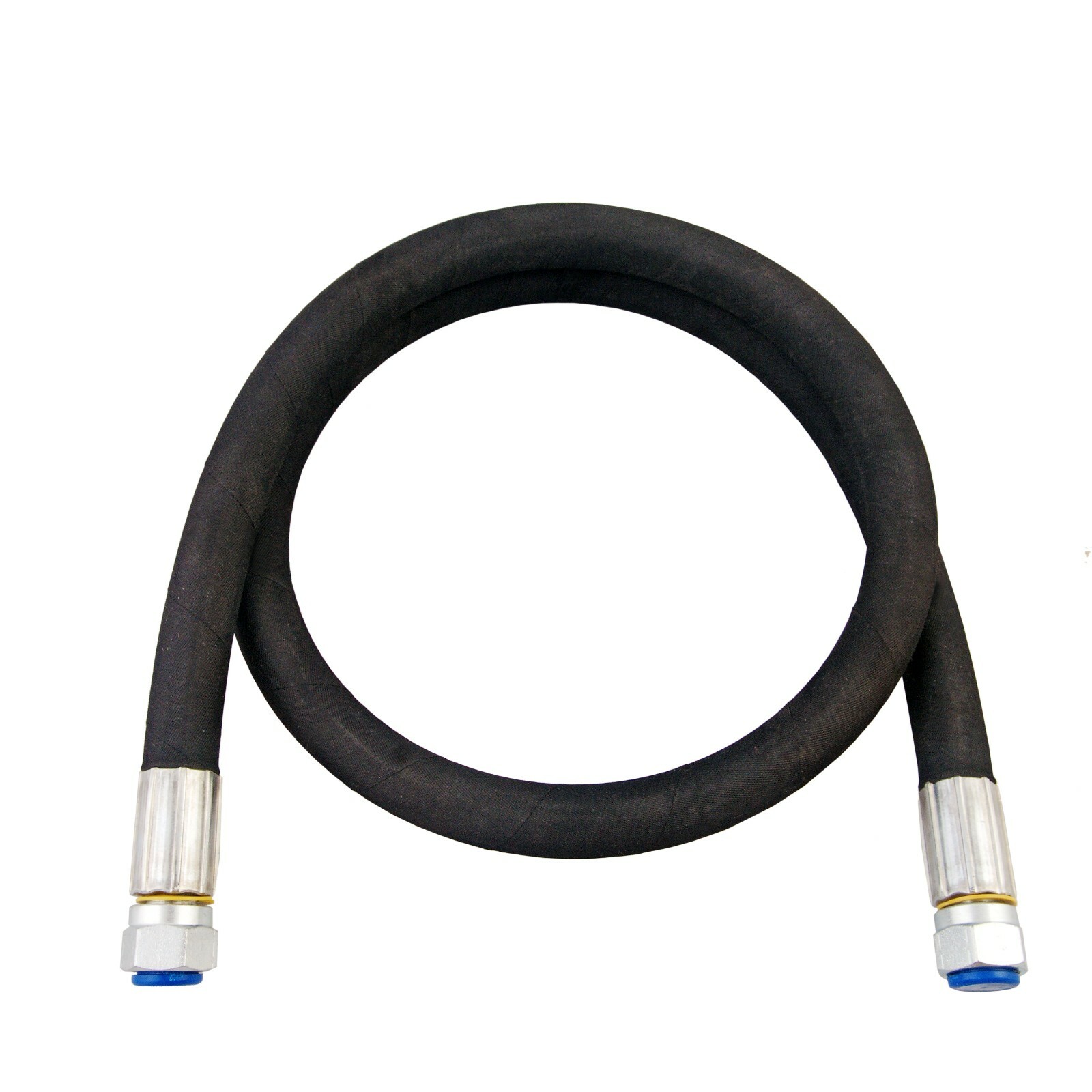 Hydraulic Hose Assembly 3/8″ x 48″ 2-Wire JIC Swivel Female Fittings NEW