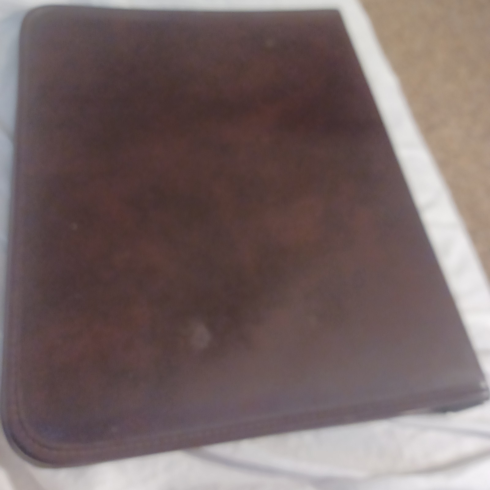 Zippered Portfolio 3 Ring Binder Made in Canada