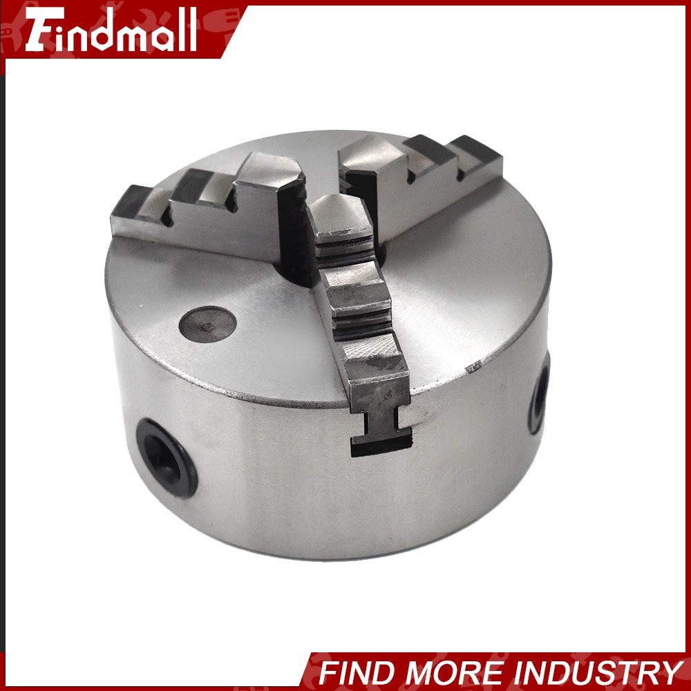 Findmall 125mm 3-jaw Self Centering Lathe Chuck For Drilling Milling Machine