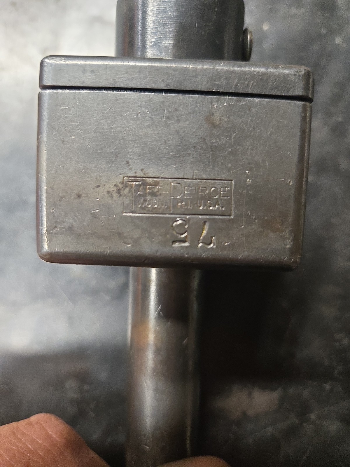Vintage Taft-Peirce No. 75 Adjustable Boring Head Tool Holder Machinist USA