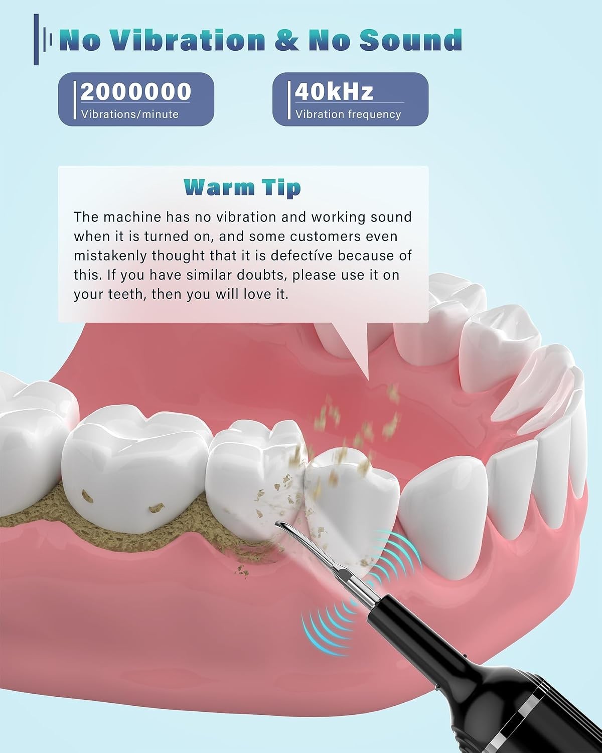 Wireless Plaque Remover for Teeth