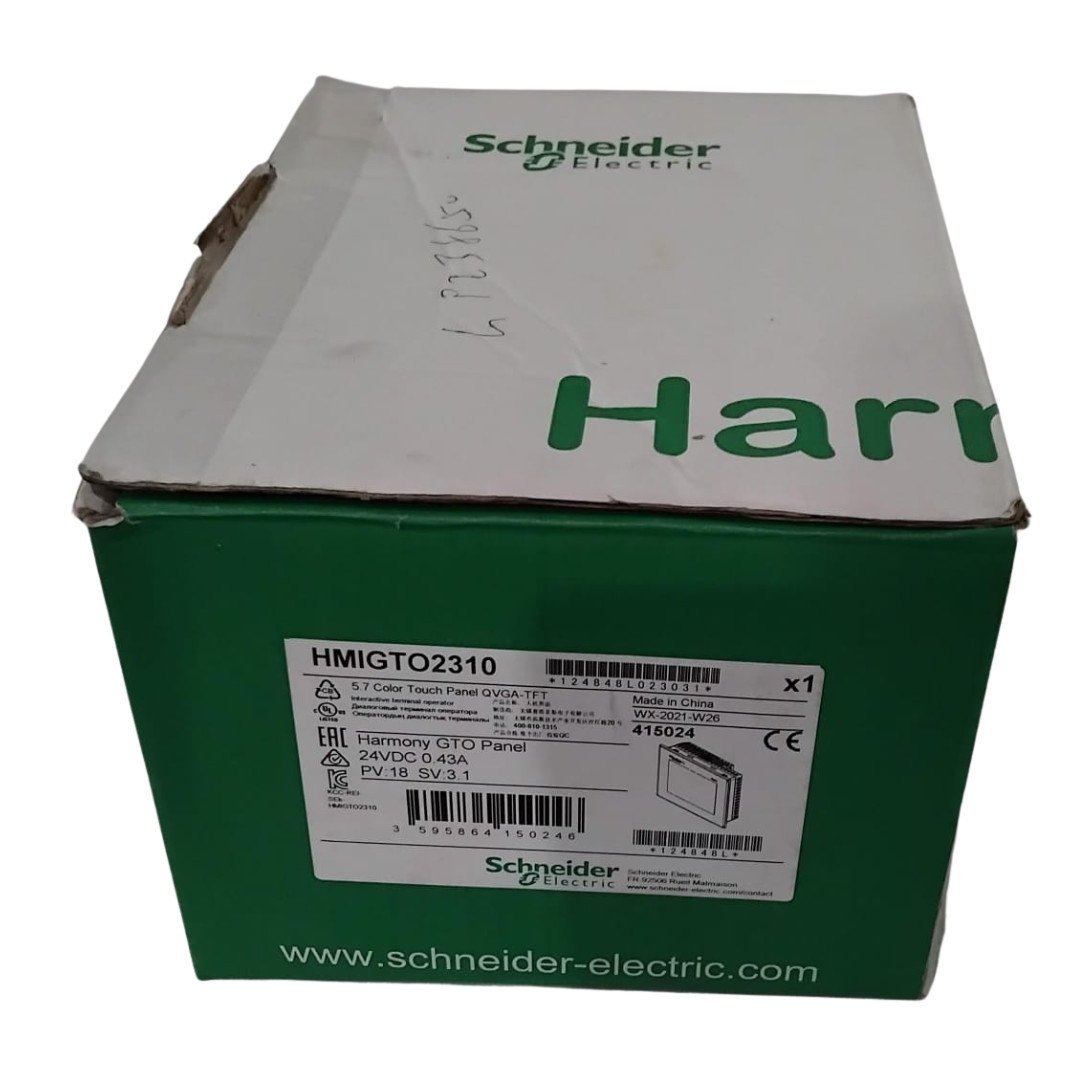 Schneider Electric HMIGTO2310 5.7 Color Touch Panel QVGA-TFT Brand New