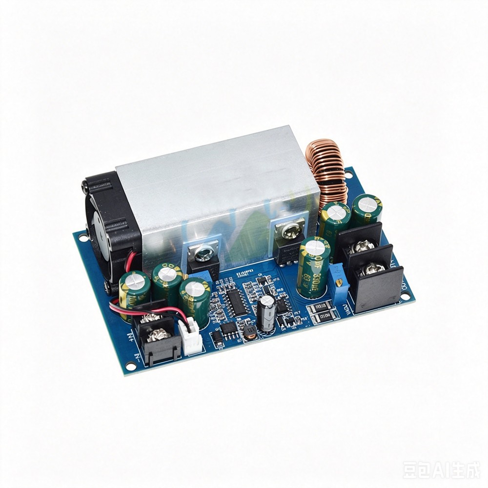 DC-DC 600W DC Adjustable Step-down Buck Converter Module 12V-75V to 5V24V48V 25A