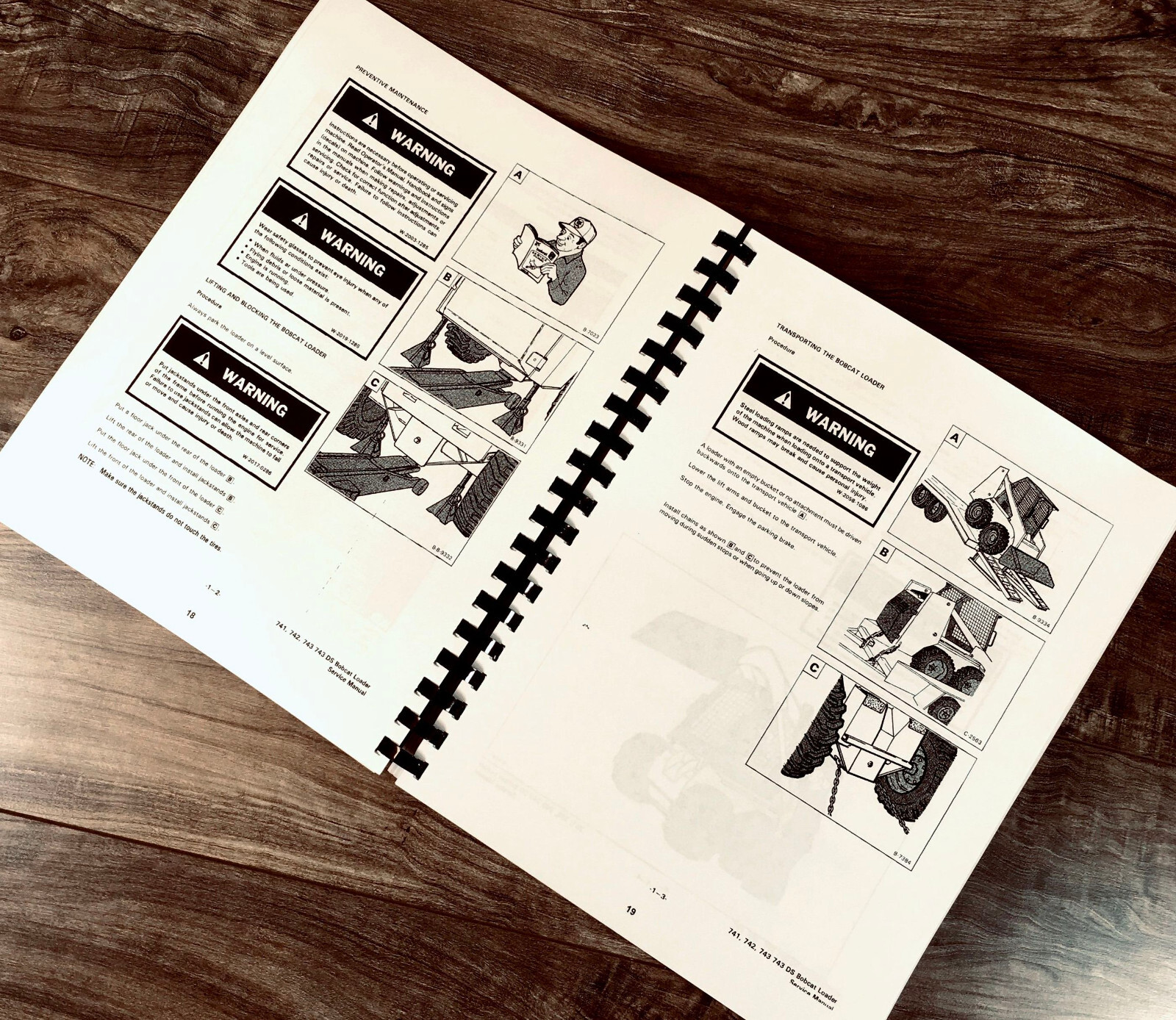 Bobcat 741 742 742B 743 Skid Steer Loader Service Manual Repair Shop Technical