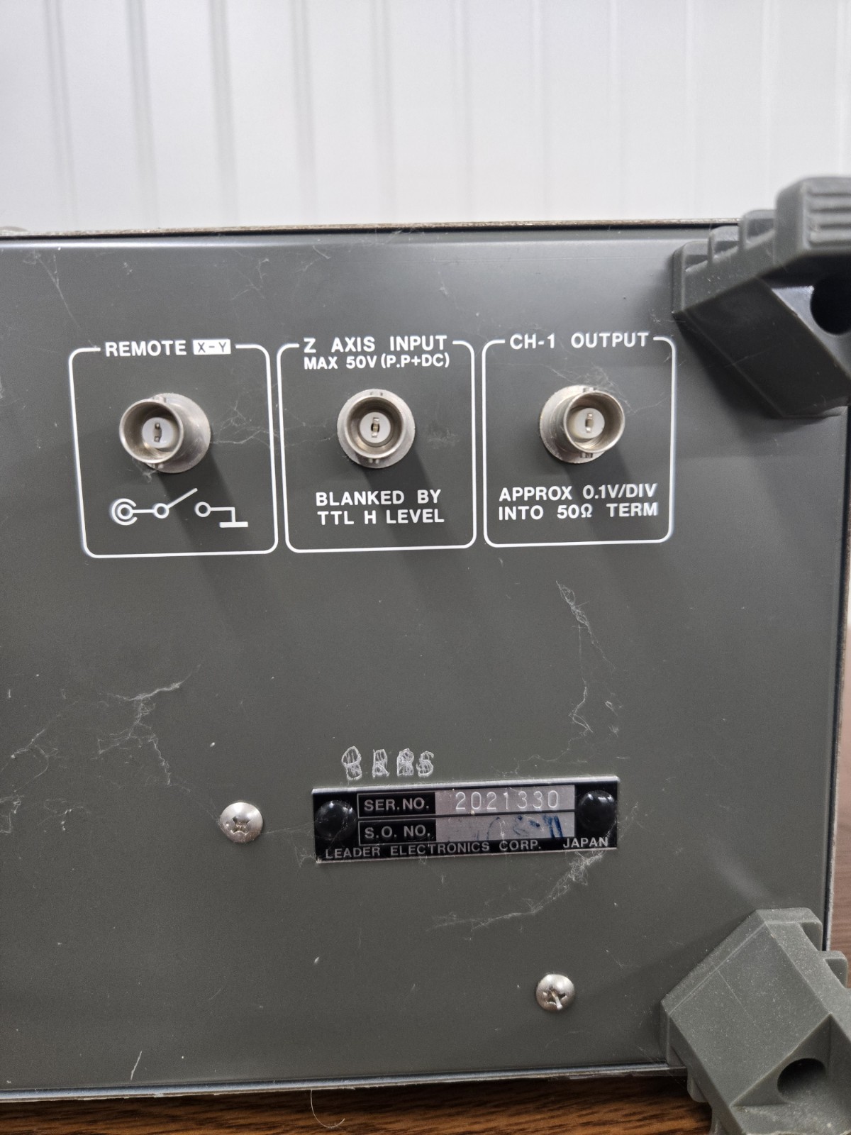 Leader LBO-523 Oscilloscope 35mhz