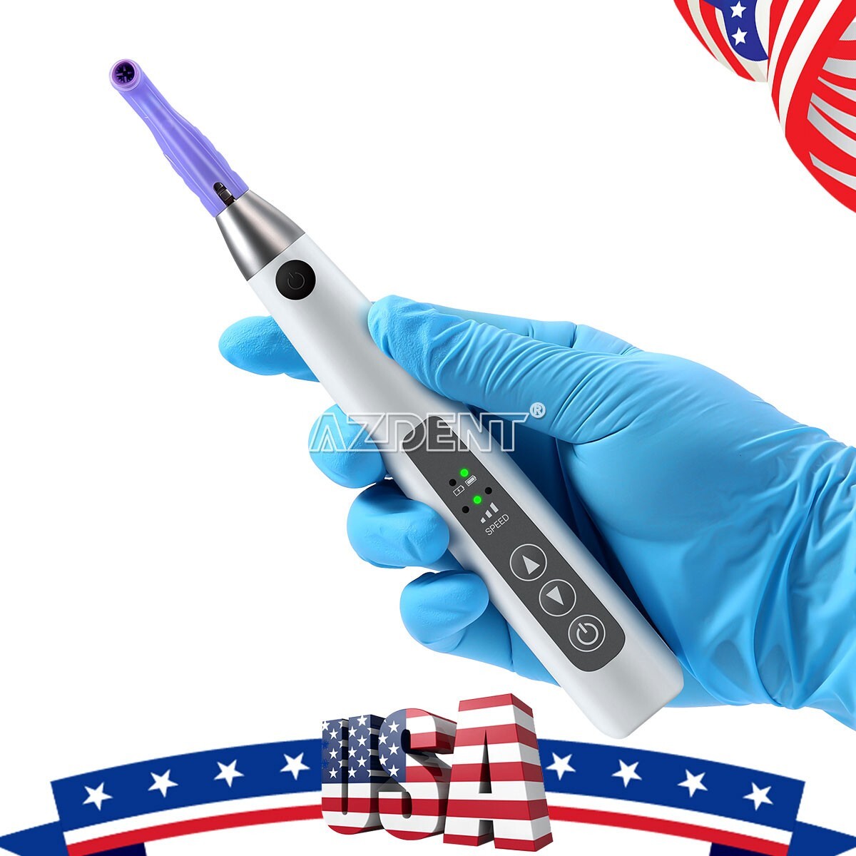 Dental Cordless Hygiene Prophy Polishing Handpiece 360° Swivel Polisher Kit