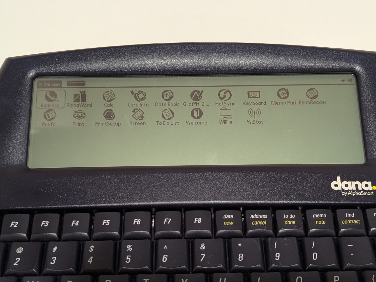 Alphasmart, Dana Laptop Alternative/Palm OS Word Processor Partially Tested