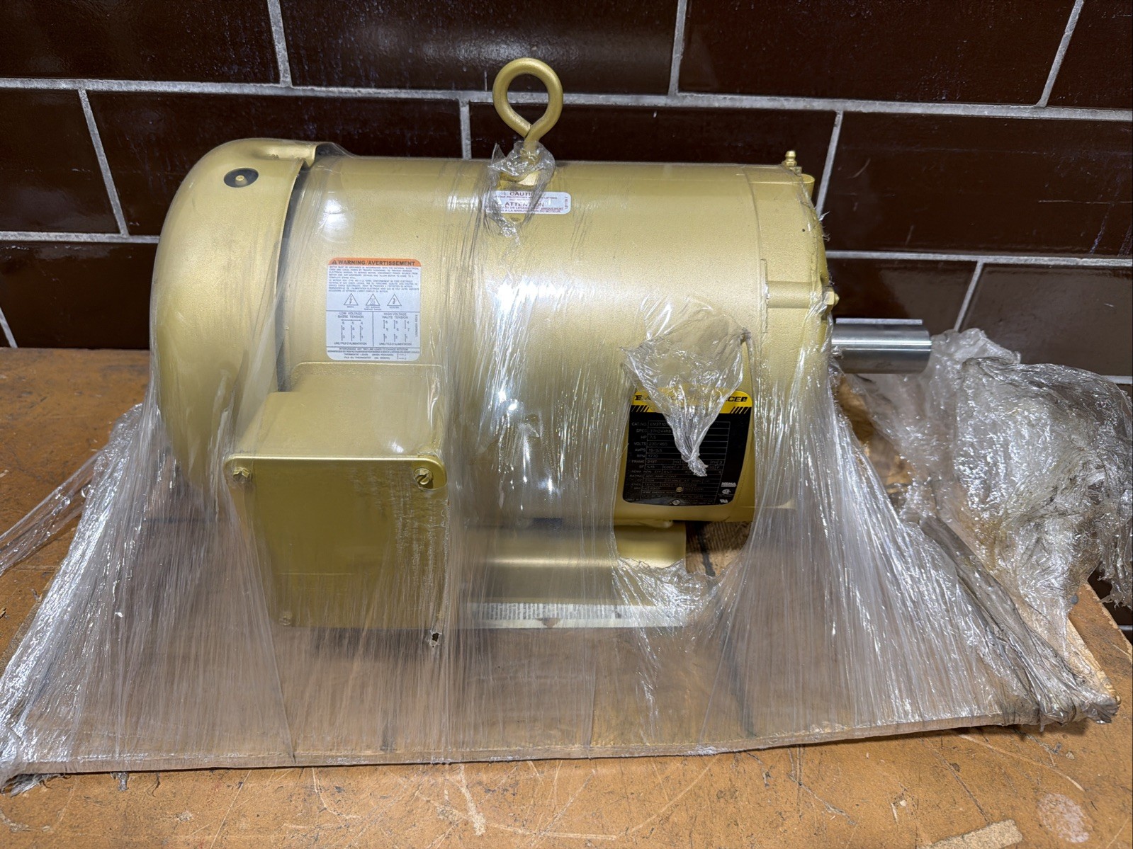 New Baldor EM3710T Motor 7.5HP 230/460V 1770rpm 213T Warranty 🇺🇸