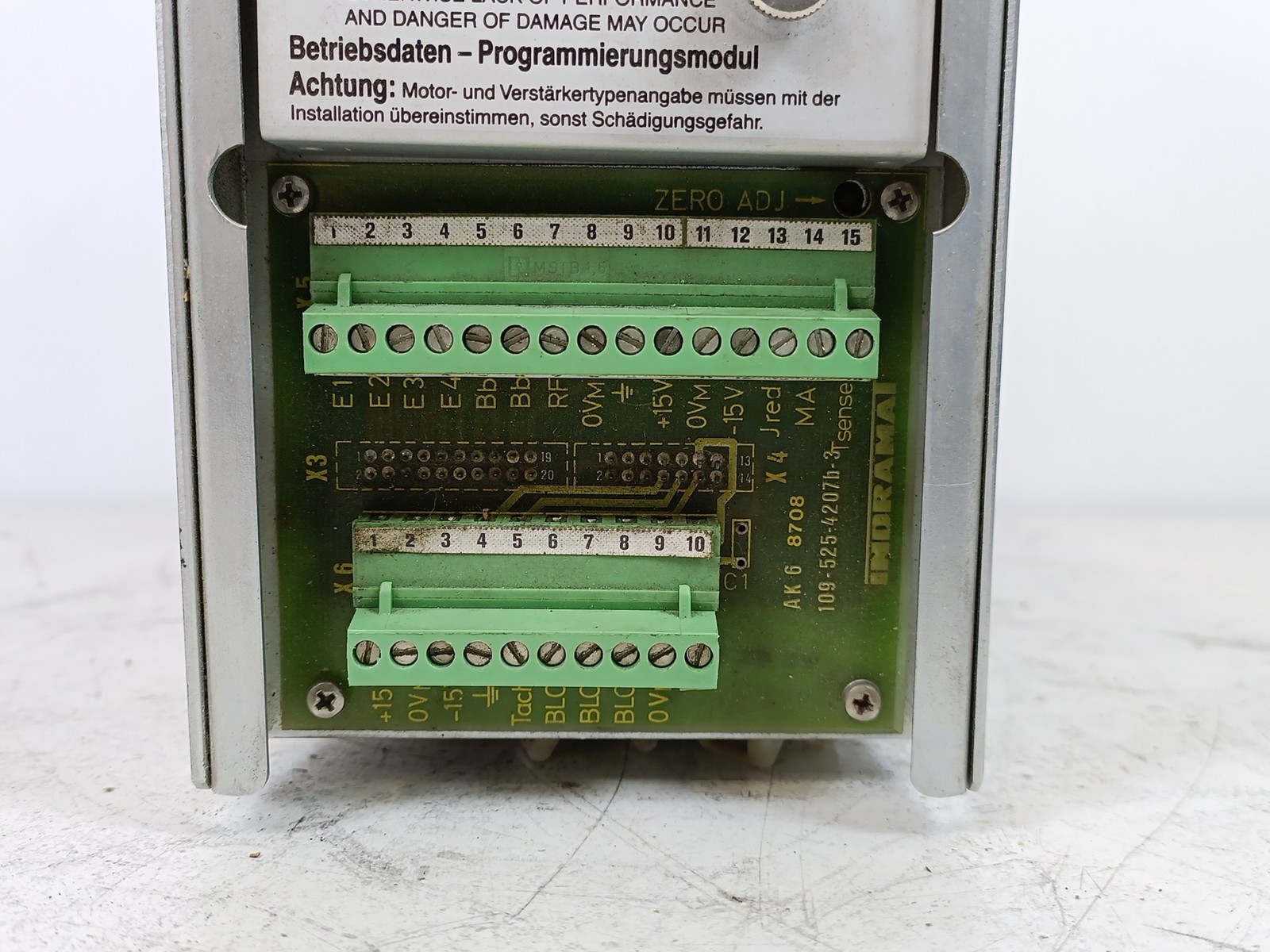Indramat TDM1.2-100-300-W1 AC Servo Controller