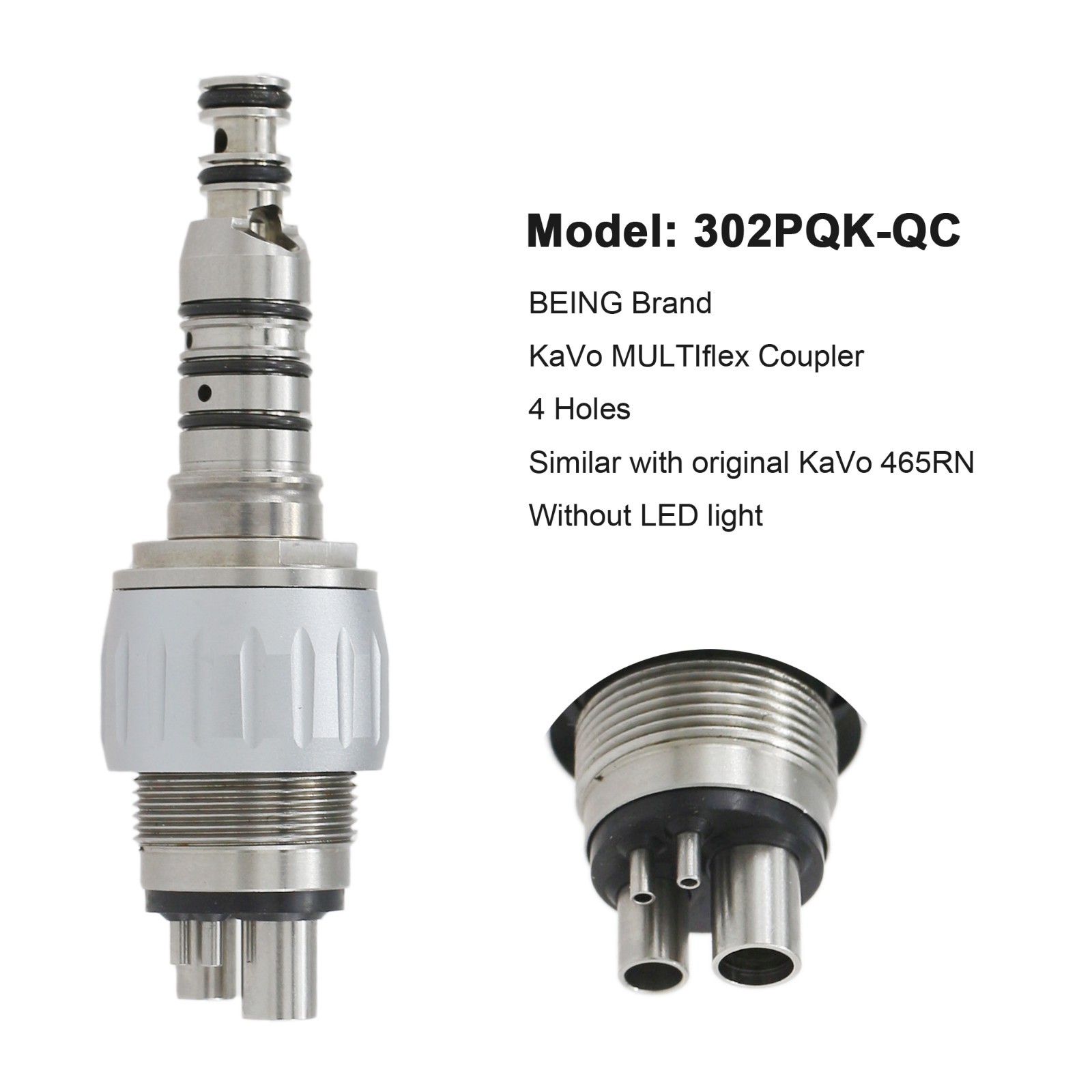 COXO Dental High Speed Handpiece Fiber Optic For KaVo MULTIflex Coupler 4 6 Hole