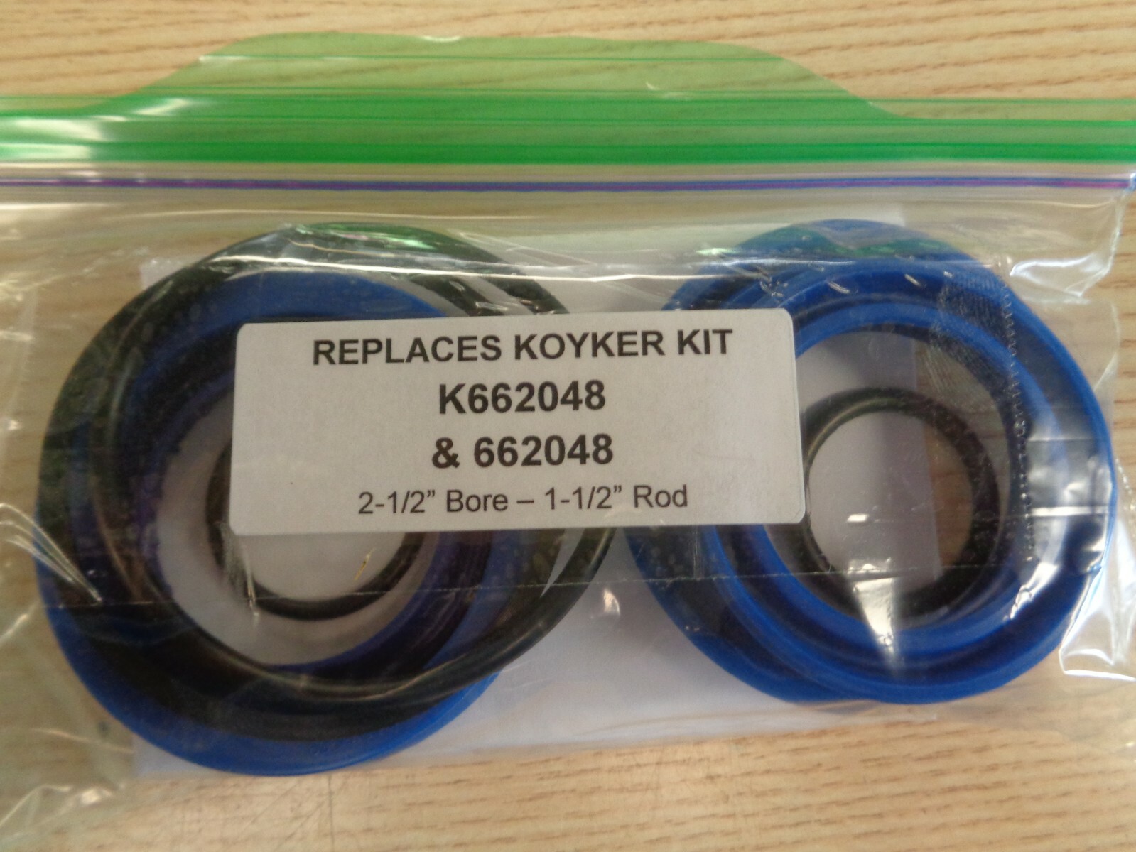 # 662048 Koyker seal kit replacement for cyl/with 2-1/2″ bore 1-1/2″ Rod K662048