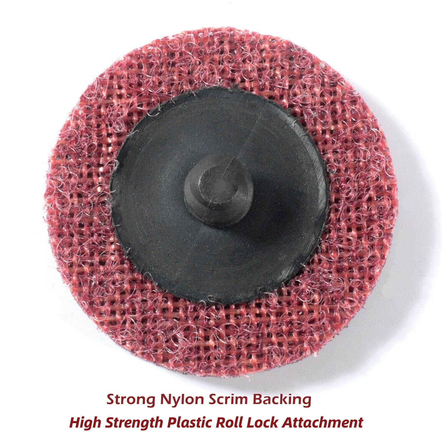46PCS 2″ Roll Lock Surface Conditioning Die Grinder Sanding Discs Set & Holder