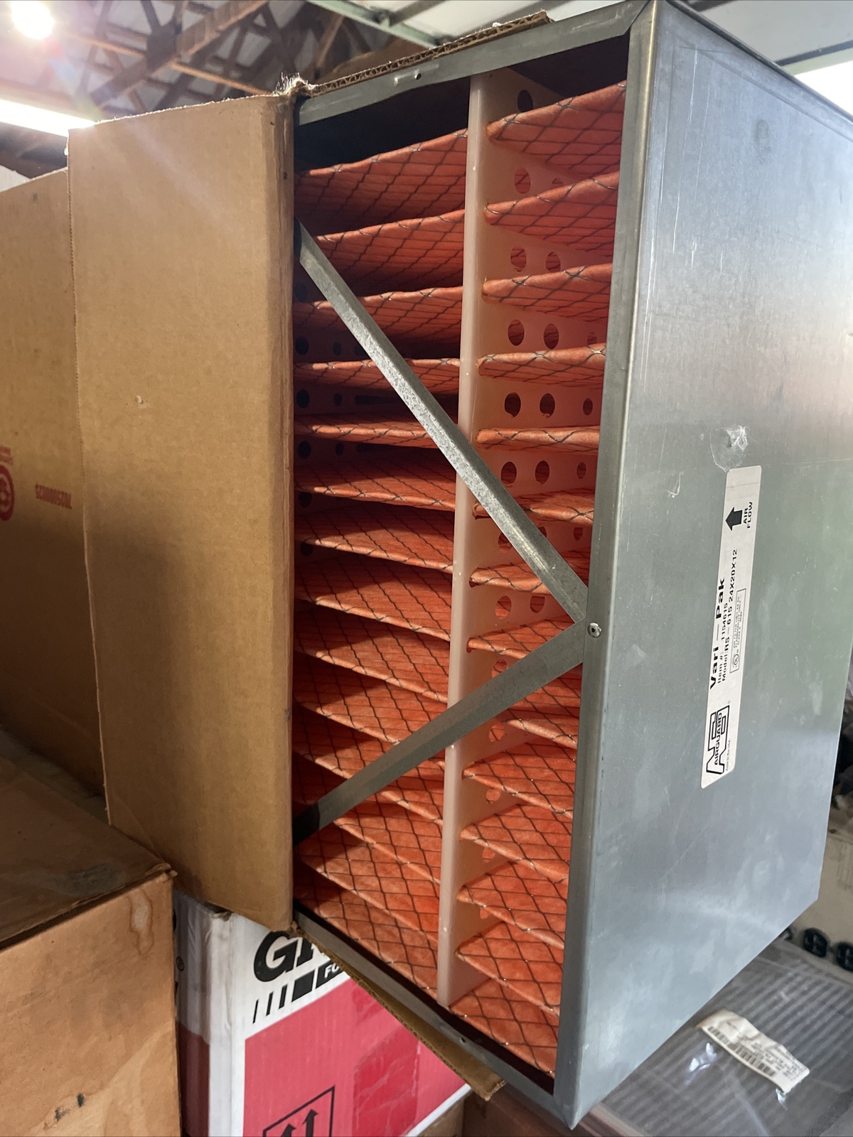 Airguard Clarcor Vari-Pak S RS-615 24″x20”x12″ Air Filter