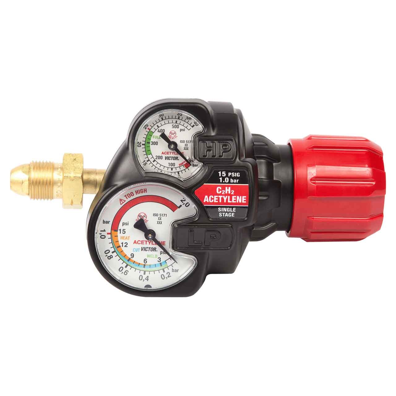 Victor 0384-2111 Journeyman II Edge 2.0 Plus Acetylene Cutting Torch Outfit