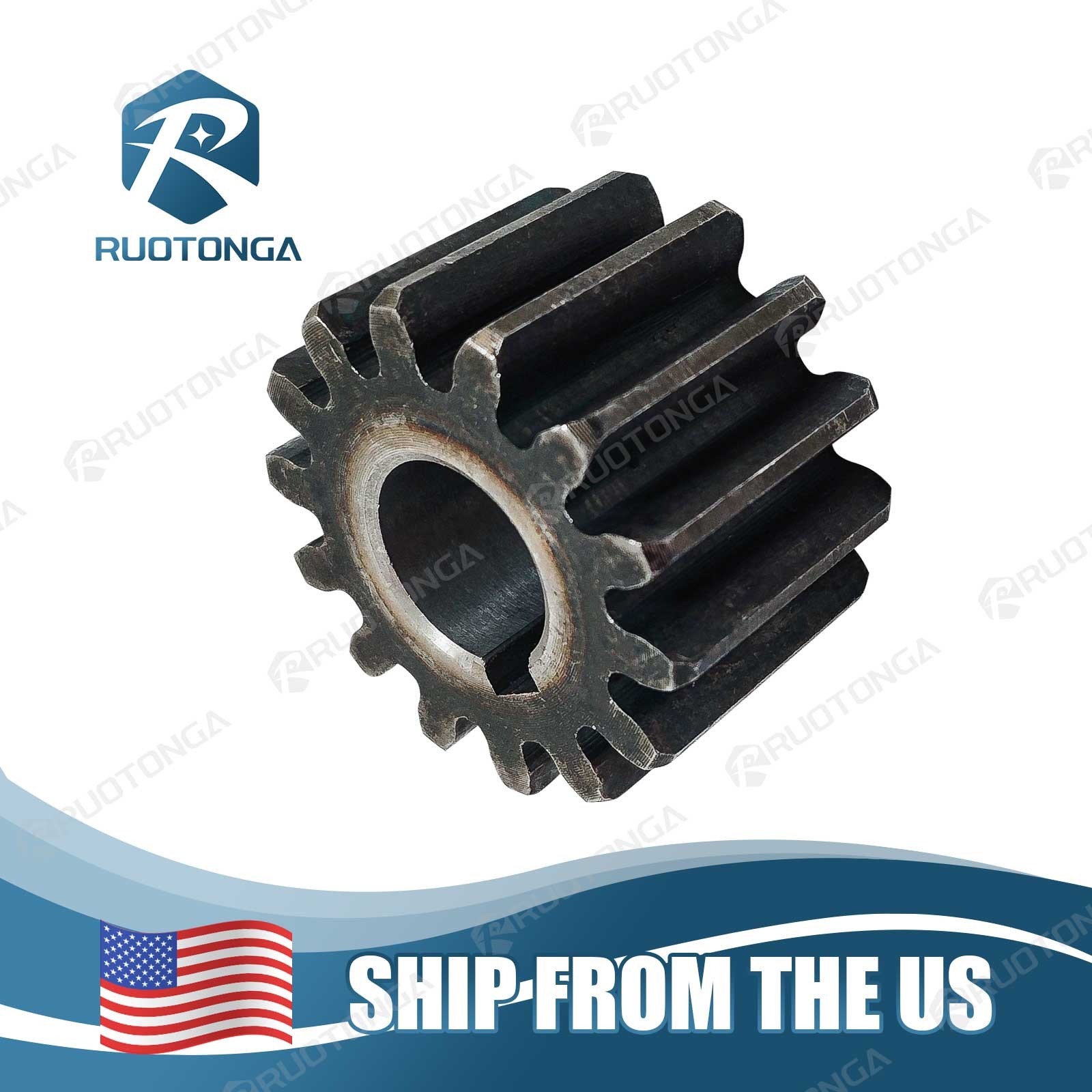 Chinese China One TonMini Excavator Swing Motor Gear，NEW