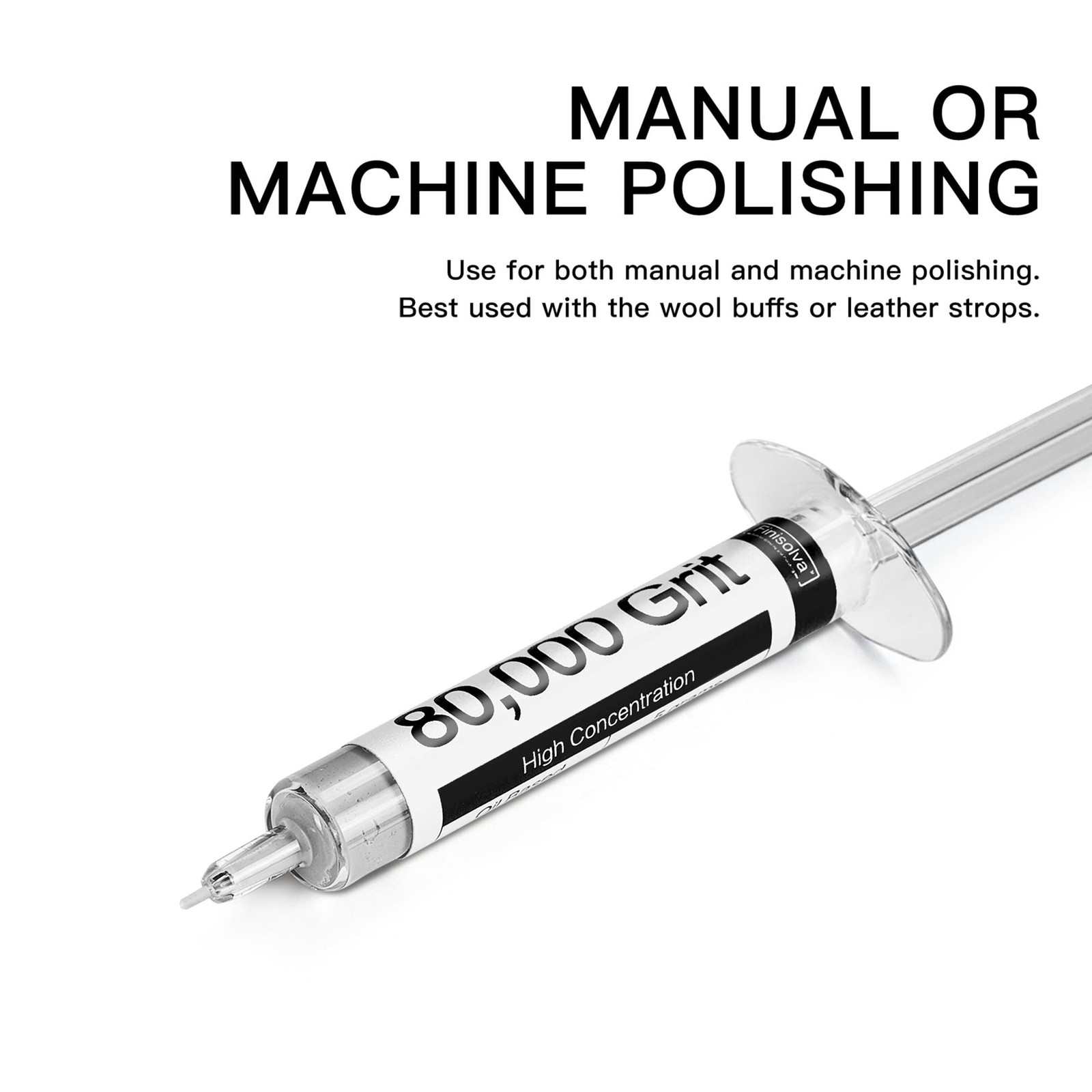 Diamond Polishing Compound Kit of 6 Lapping Paste 80,000 to 5 grams