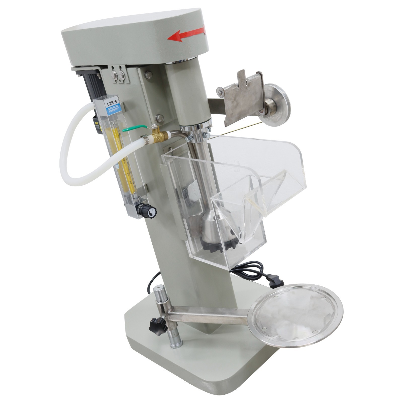 110V 1.5L Single-Cell Laboratory Flotation Machine, Belt-Driven with 60mm Impell