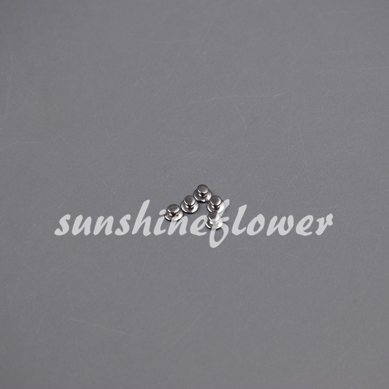 10 Pcs/1 Pack Dental Orthodontic Lingual Buttons for Bondable Round Base Brand