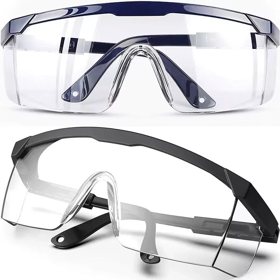 Safety Glasses Clear Anti-Fog & Anti-Scratch Work Lab Goggles Eye Protection