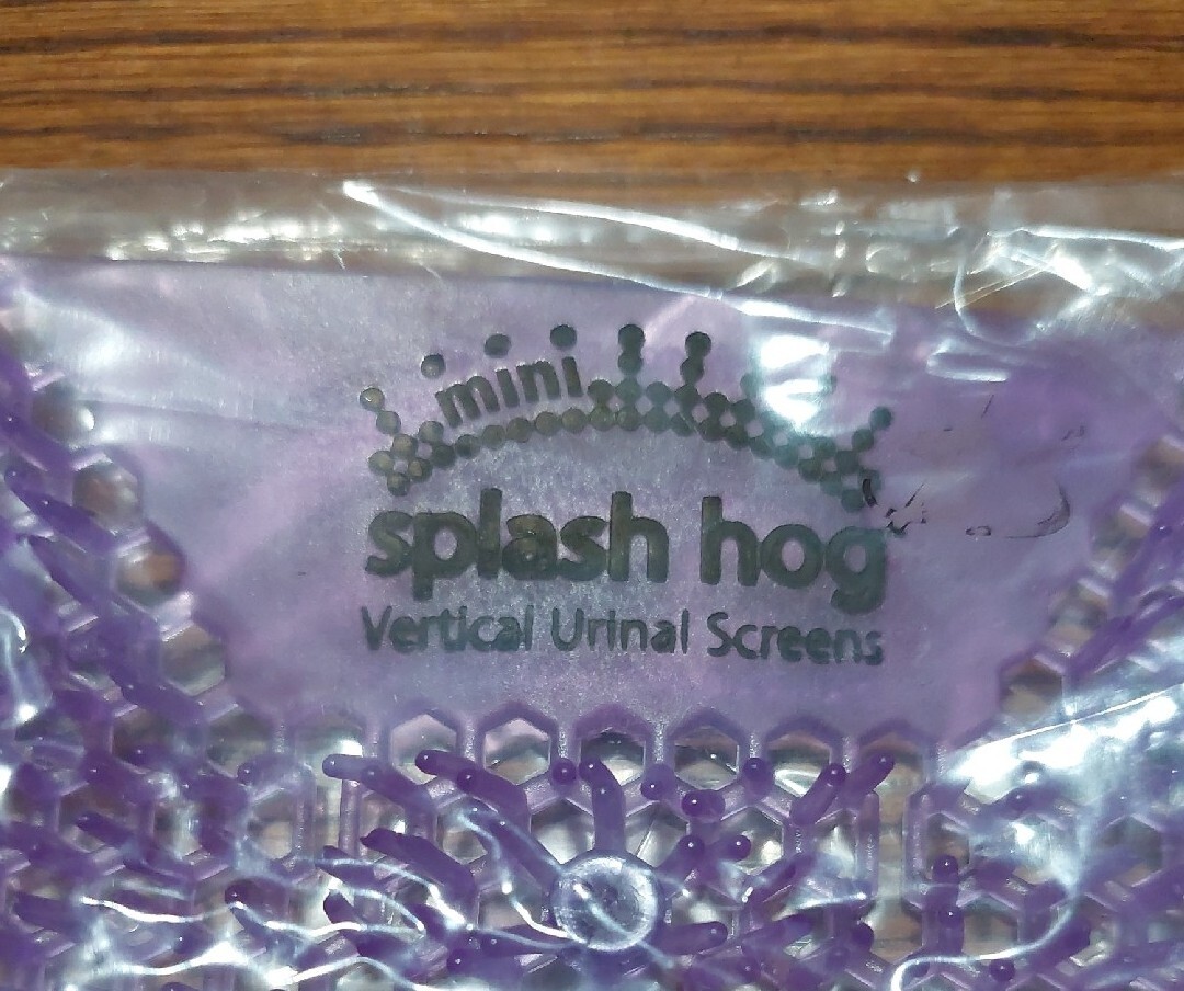 Splash Hog, No Splash Urinal Screen, Lavender Deodorizing up to 60 Days, 2 Pack