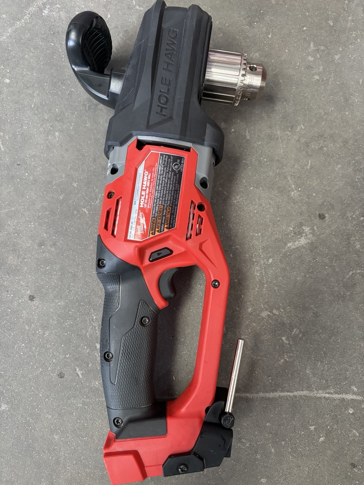 Milwaukee 2807-20 M18 FUEL 18V Hole Hawg 1/2” Right Angle Drill w/ XC8.0 Battery
