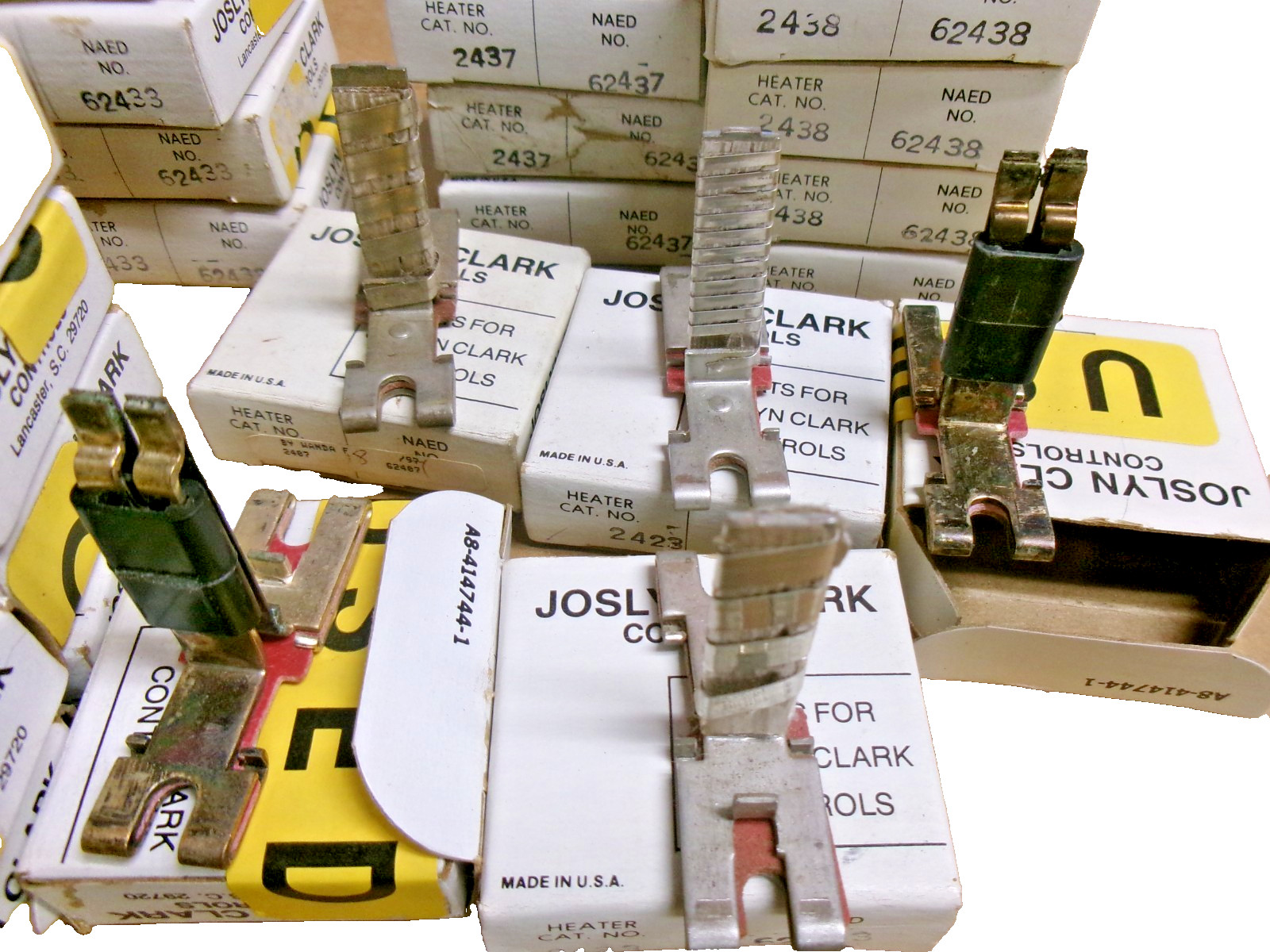 USED GOOD Heater Elements Sizes 2407=1-2423=1-2433=8-2437=13-2438=5-2432=2