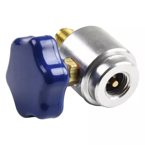 Self Sealing R134A Can Tap Valve Dispenser For A/C Charging Hose AD01 Convertor