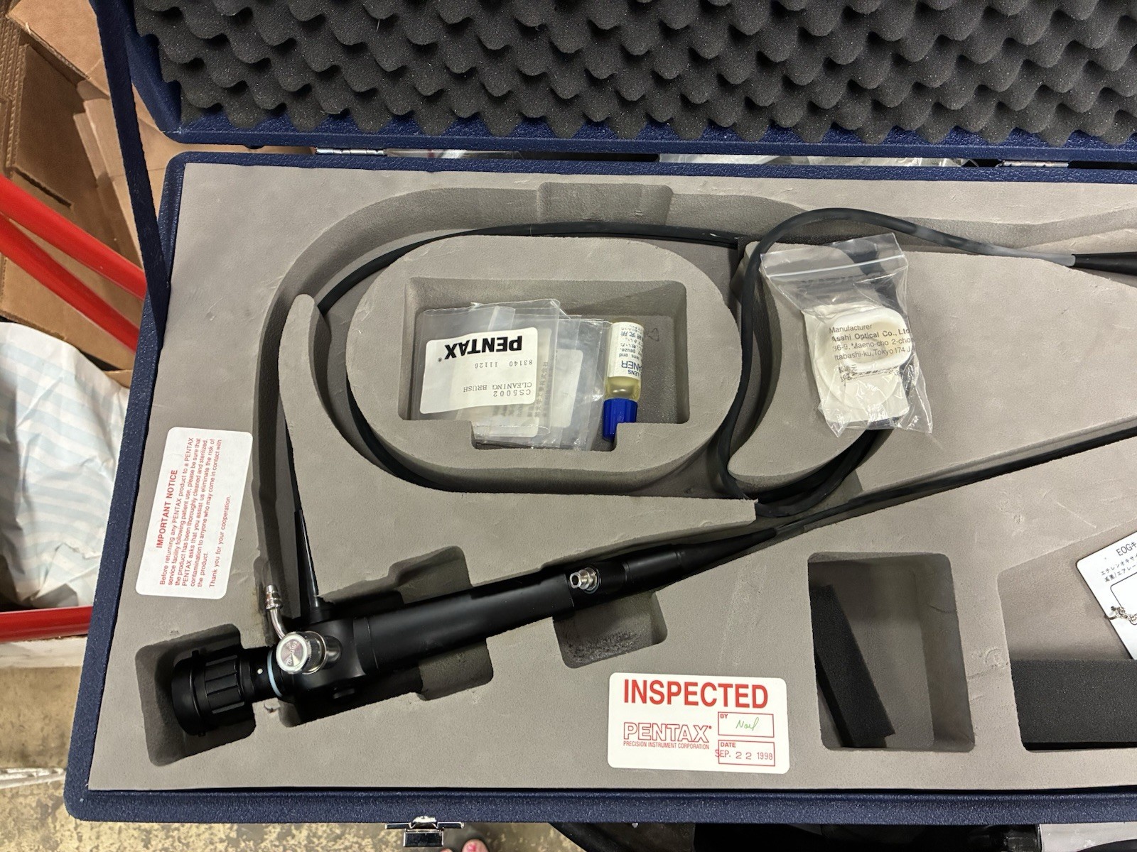 Pentax Medical FI-10P2 Fiber Intubation Scope