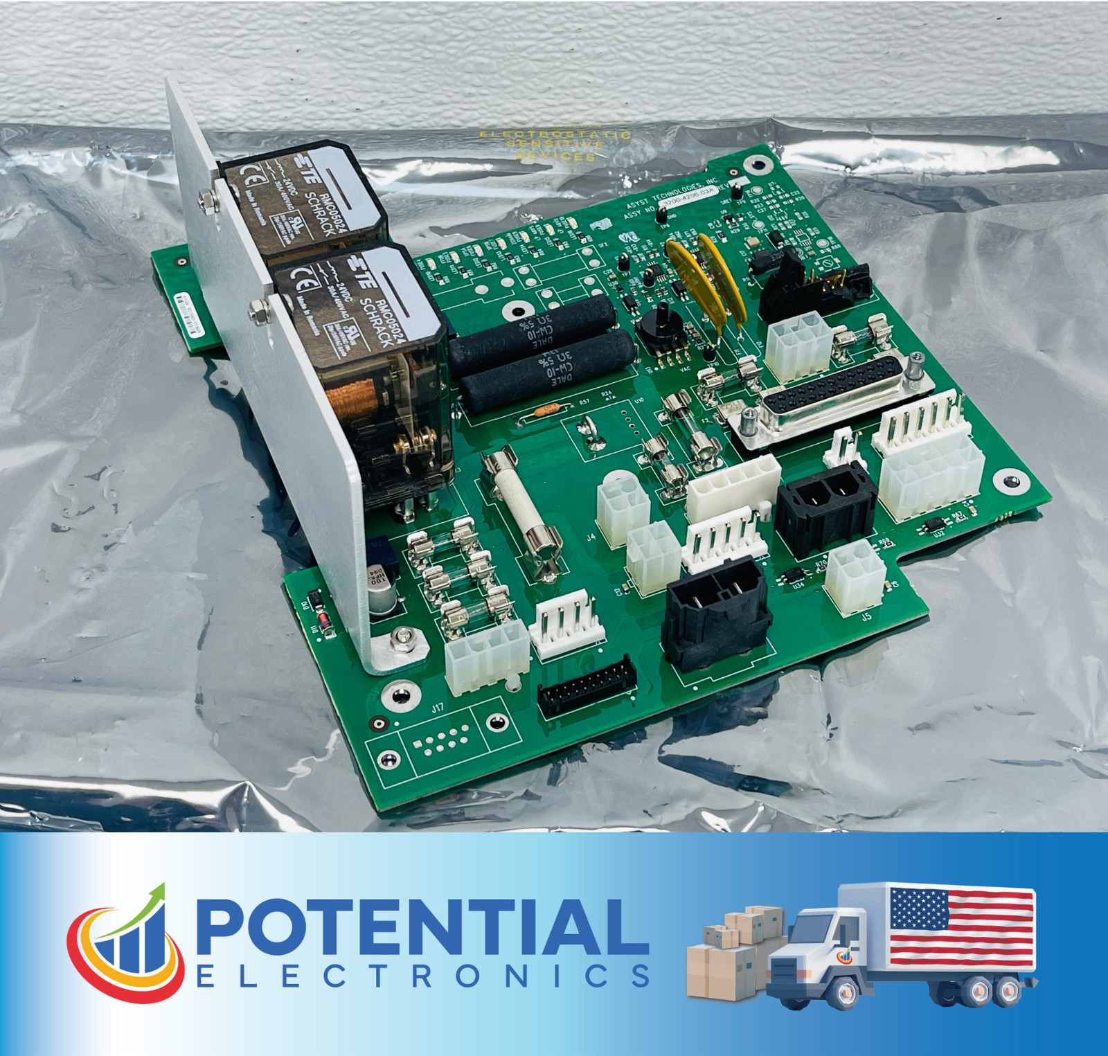 USED – Asyst3200-4296-03A PCB Board With Free Shipping – 30 Days Warranty