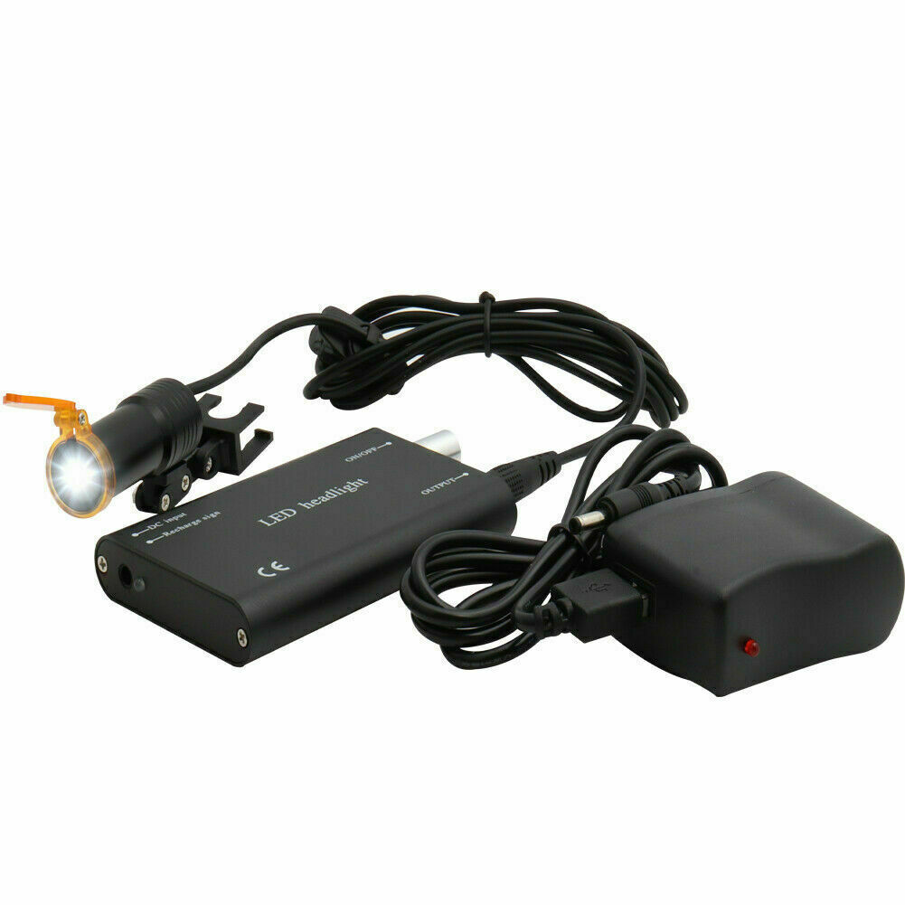 Dental Medical 5W LED Head Light with Filter Insert Type for Binocular Loupes US