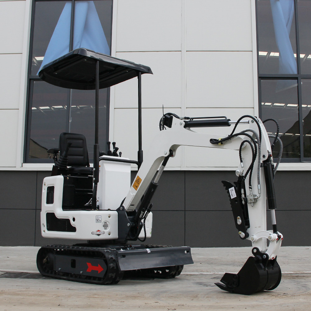 Mini Excavator 1 Ton 13.5hp Mini Digger Crawler Track Gas EPA Engine USA Stock