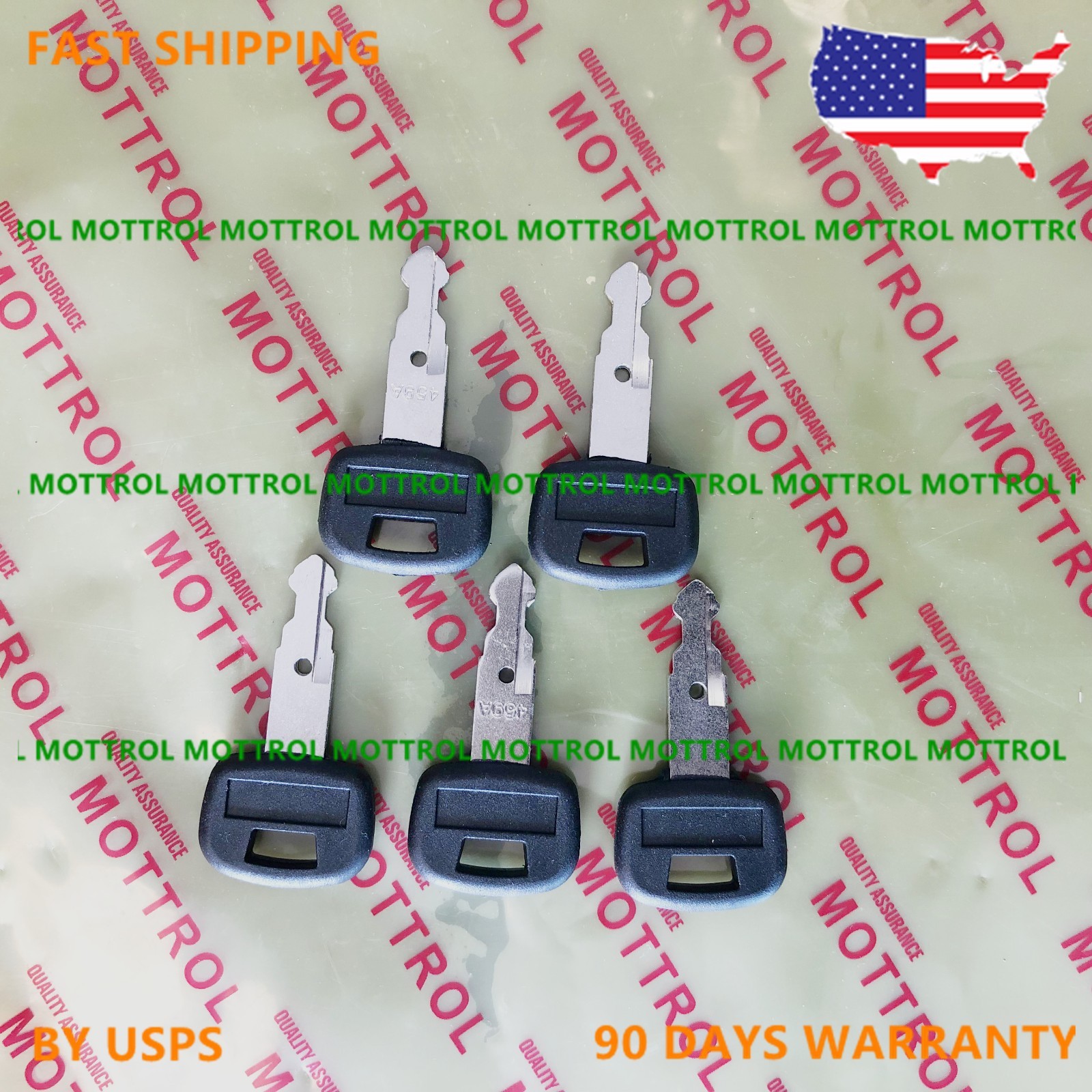 5 pcs 459A KEYS IGNITION KEY FOR KUBOTA Style M Series RC411-53933 RC461-53930